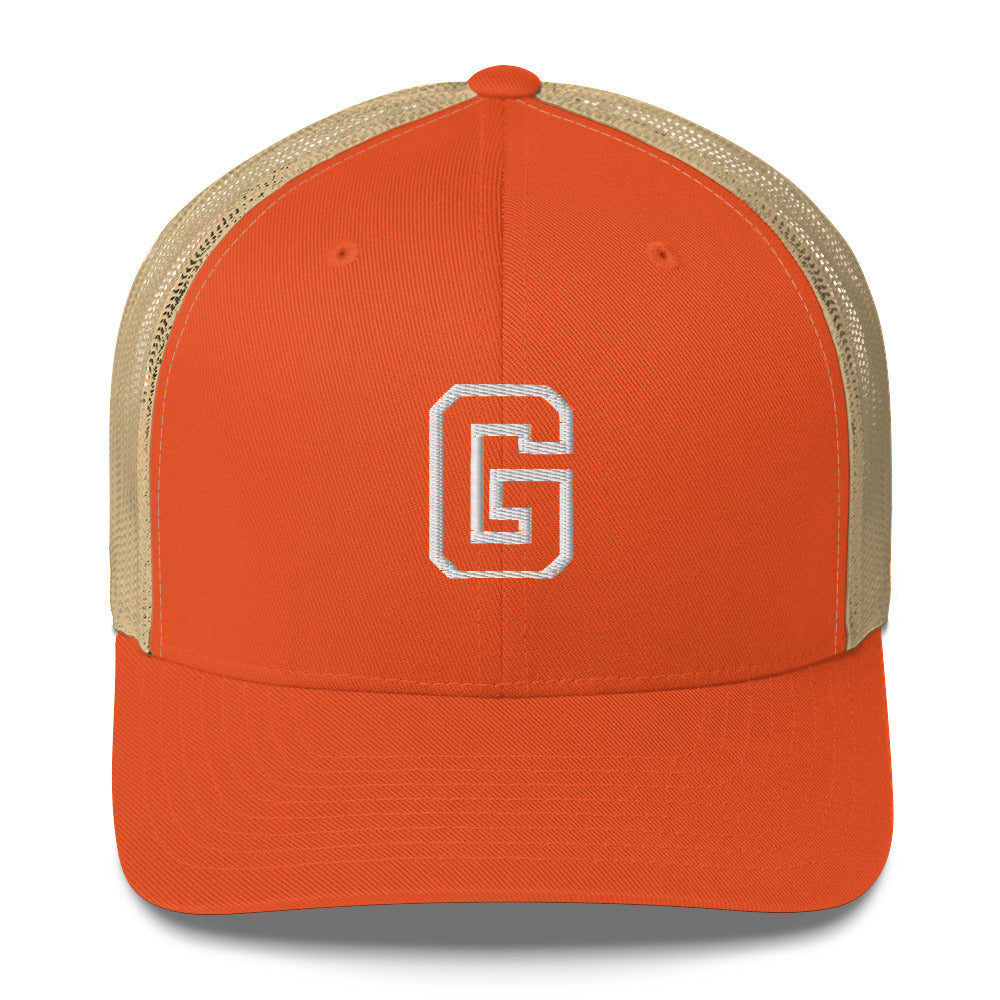 G (v1) Trucker Cap (White Text)