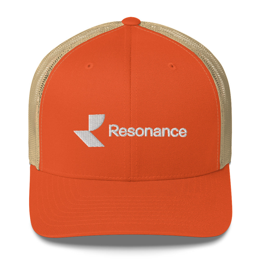 Resonance Type 1 Trucker Cap (White Text)