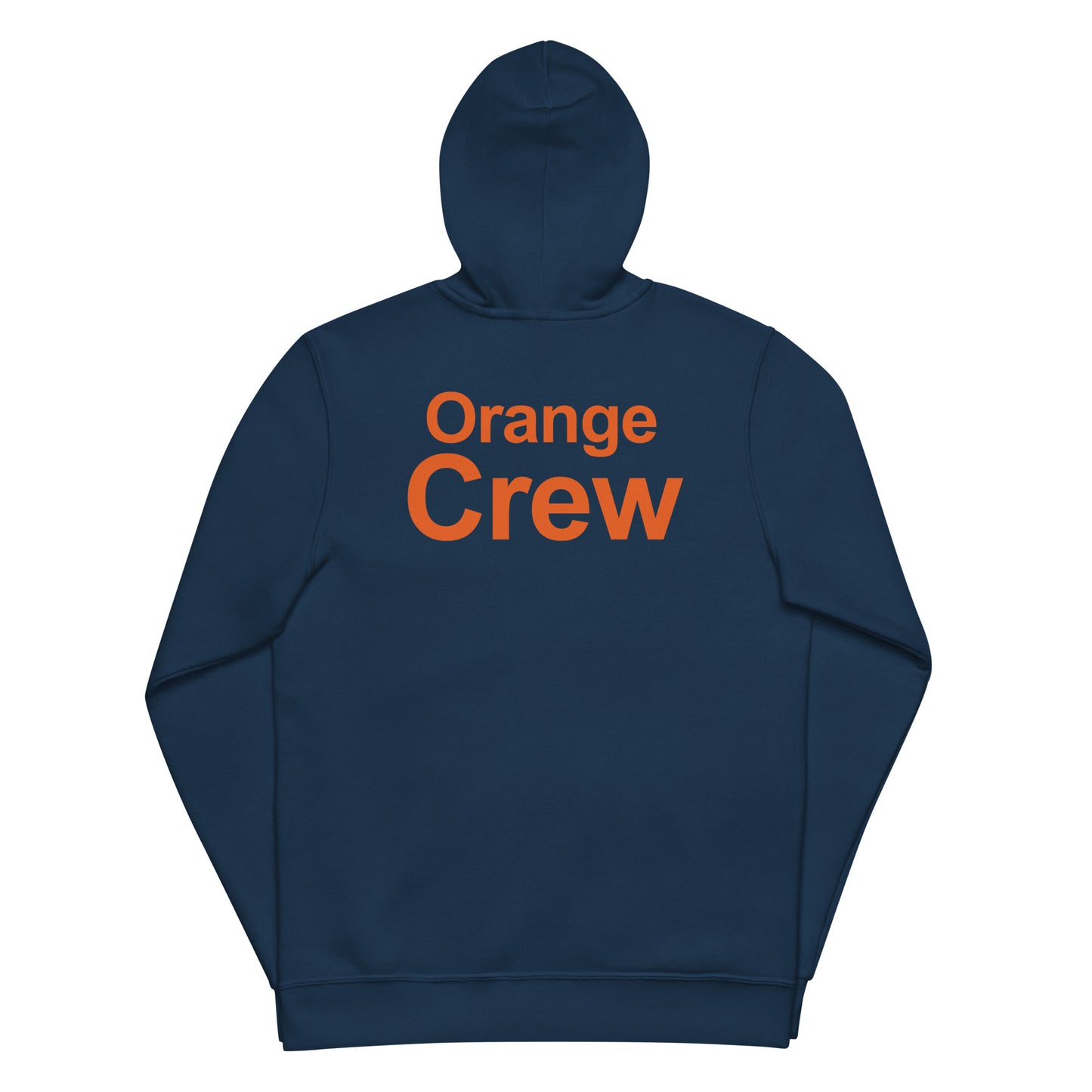 Orange Crew Unisex zip hoodie
