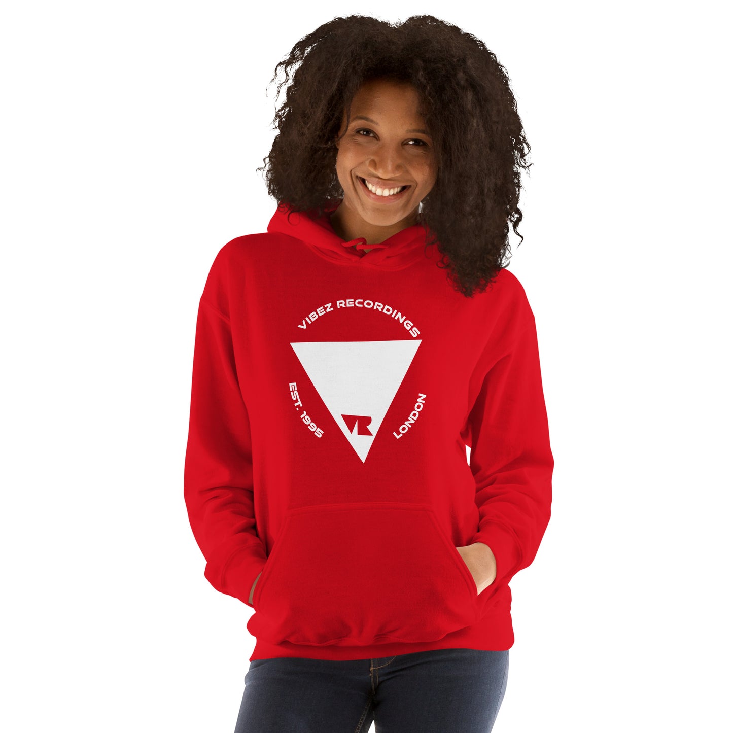 Vibez Recordings (Front Logo) Unisex Hoodie