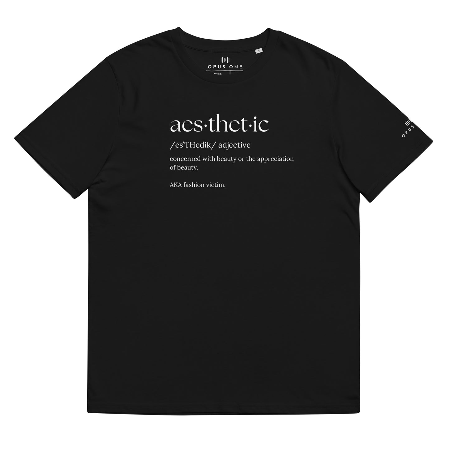 Aesthetic (v1) Unisex organic cotton t-shirt