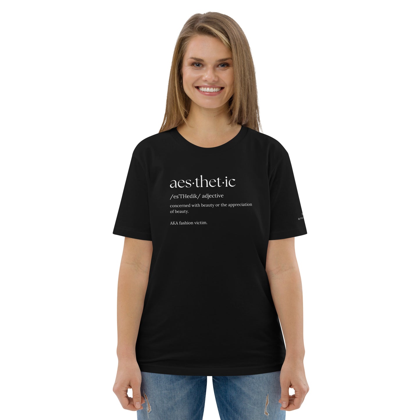 Aesthetic (v1) Unisex organic cotton t-shirt