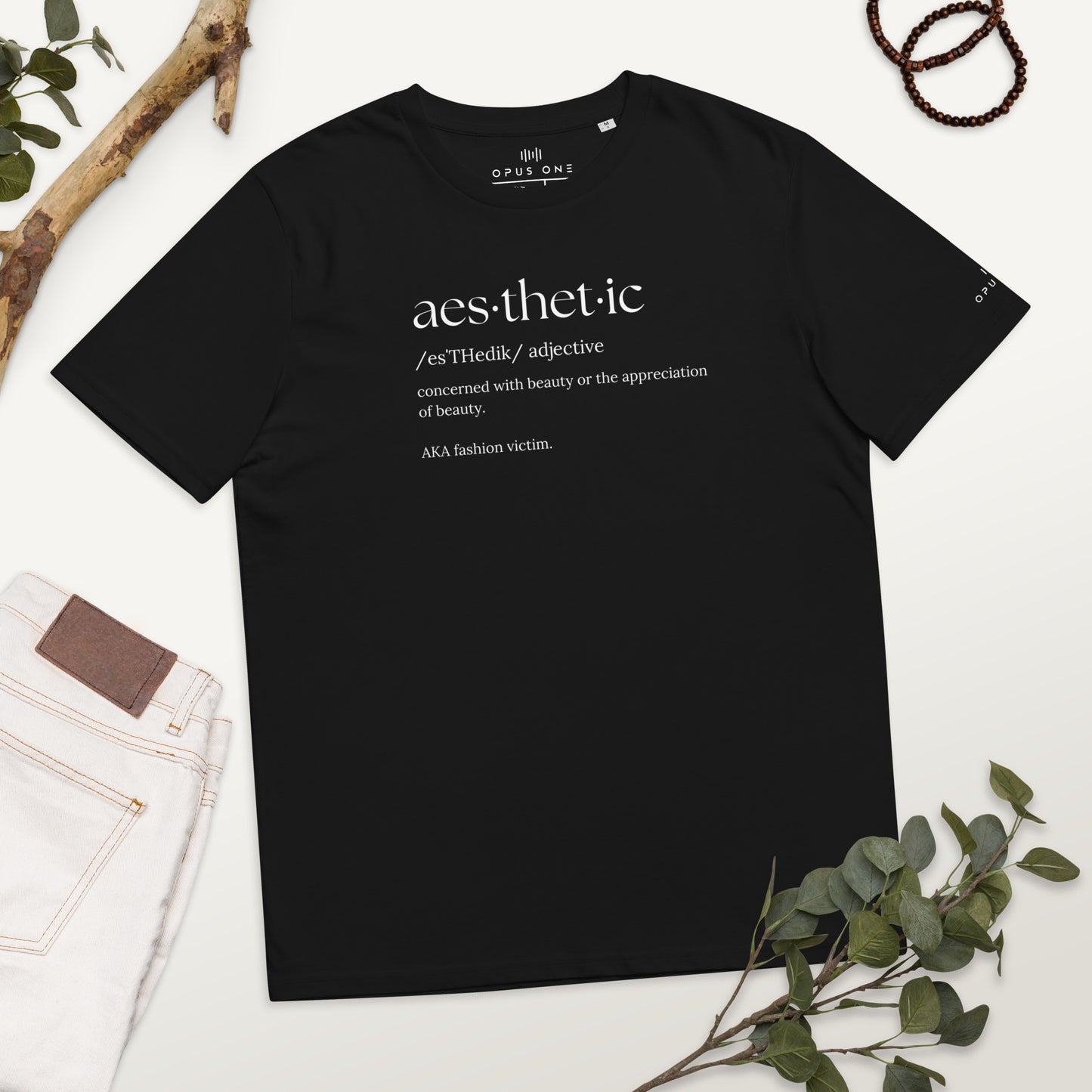 Aesthetic (v1) Unisex organic cotton t-shirt