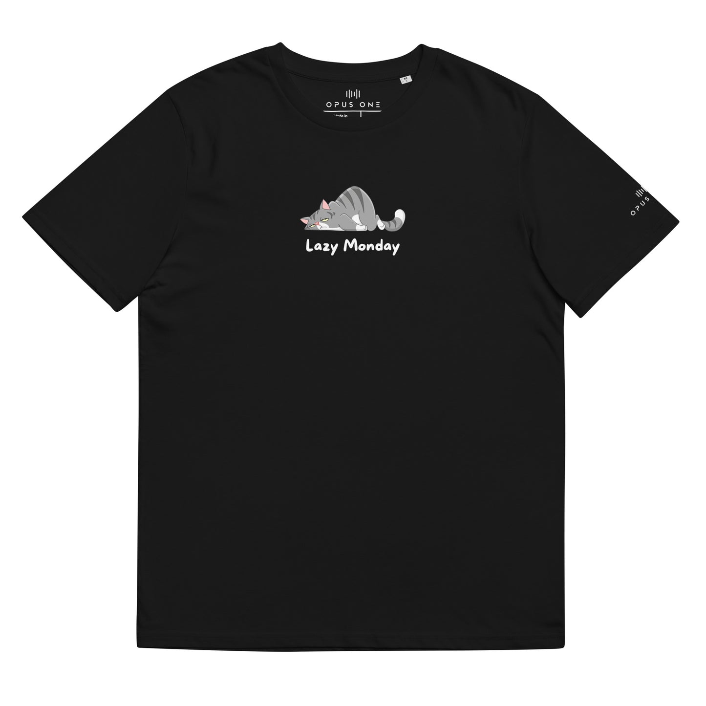 Lazy Monday (v1) Unisex organic cotton t-shirt