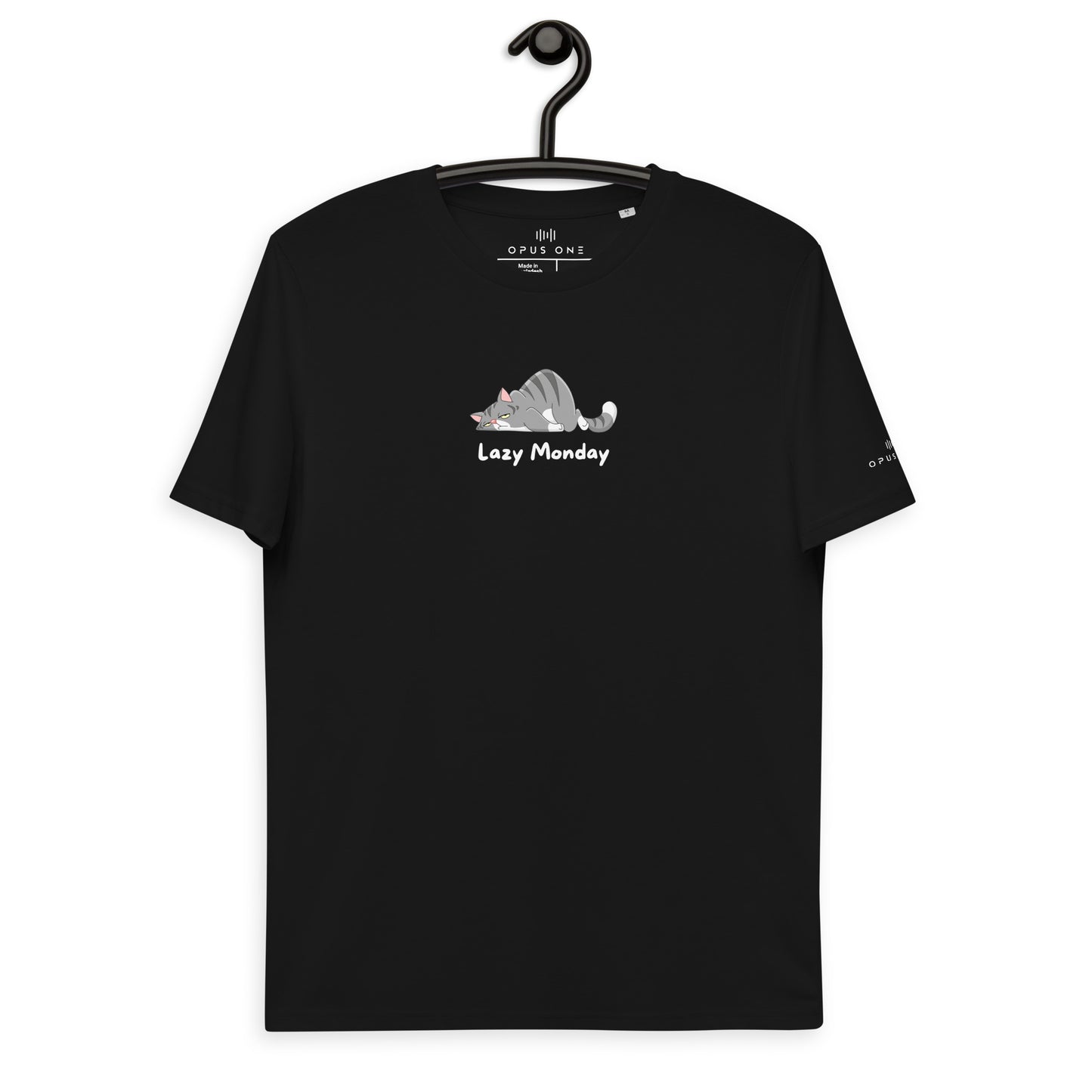 Lazy Monday (v1) Unisex organic cotton t-shirt