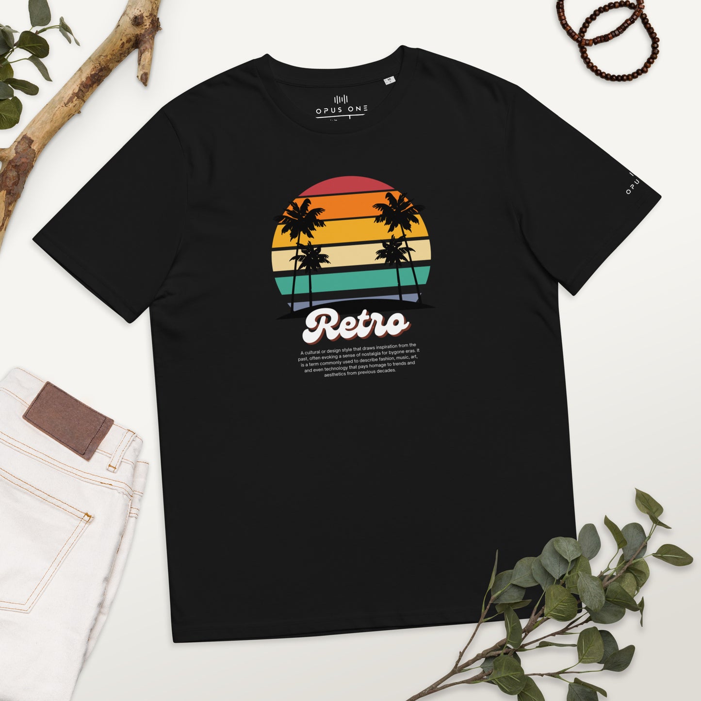 Retro (v1) Unisex organic cotton t-shirt