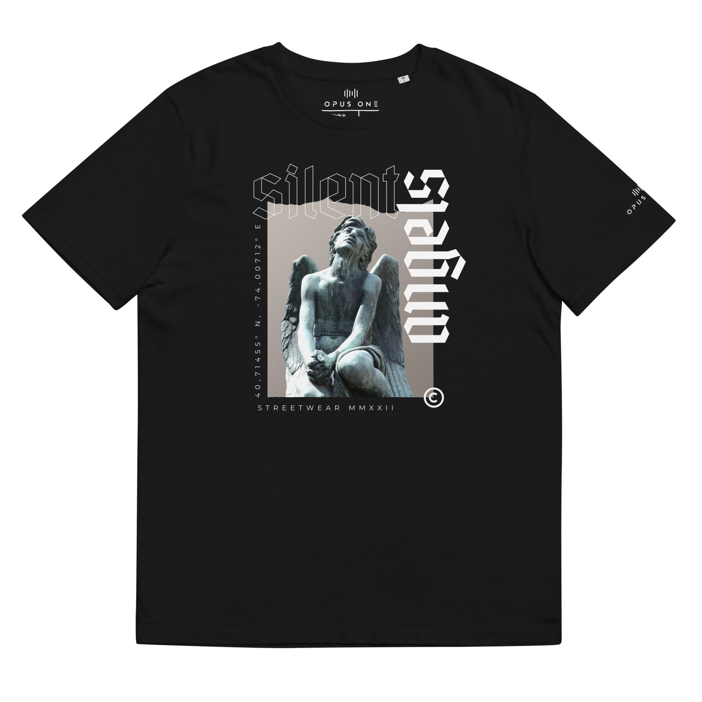 Silent Angels (v1) Unisex organic cotton t-shirt