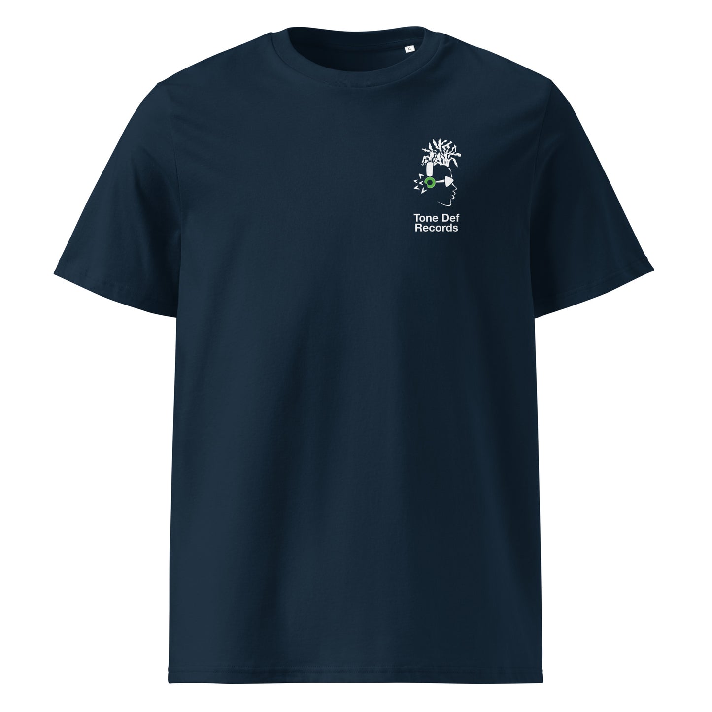 Tone Def Records X O/S (White Logo) (v2) Unisex organic cotton t-shirt
