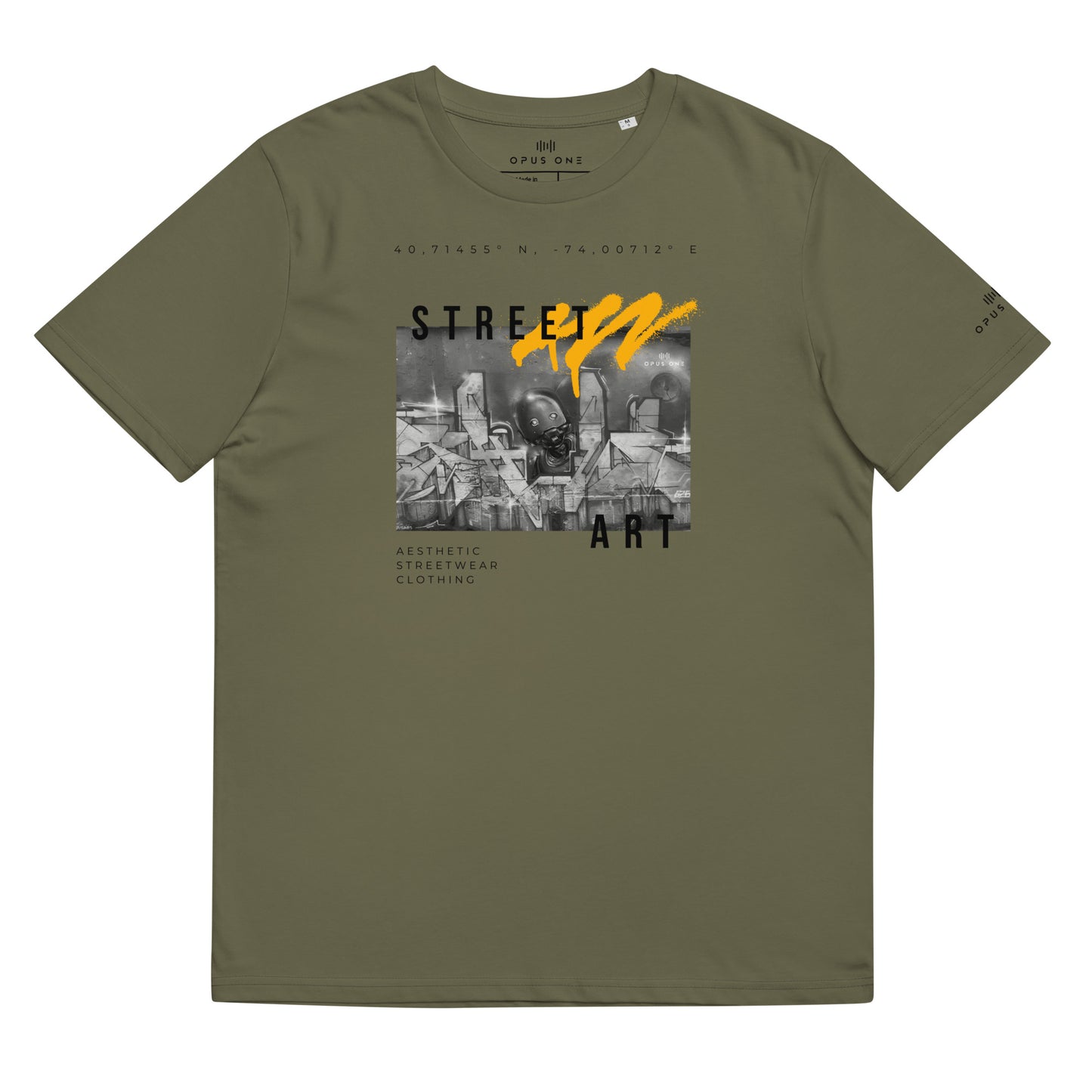 Street Art (v1) Unisex organic cotton t-shirt