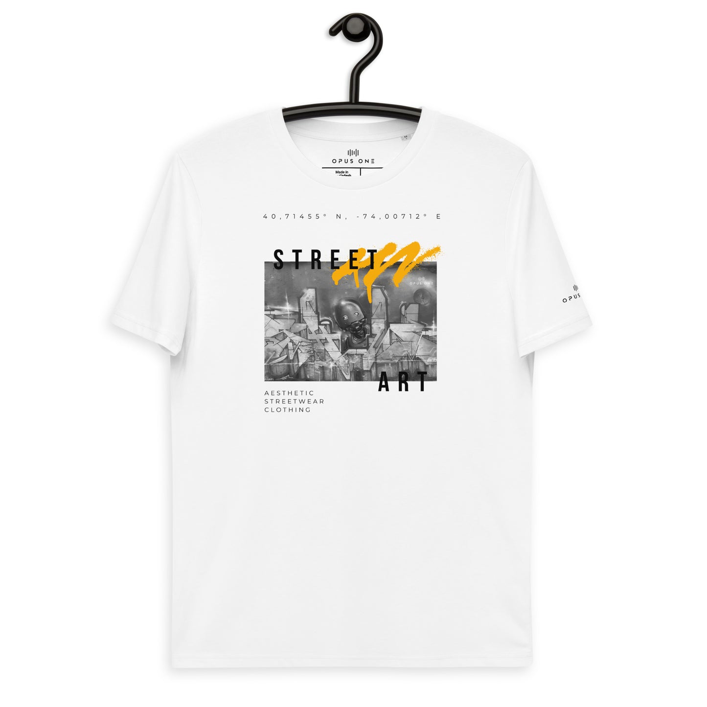 Street Art (v1) Unisex organic cotton t-shirt