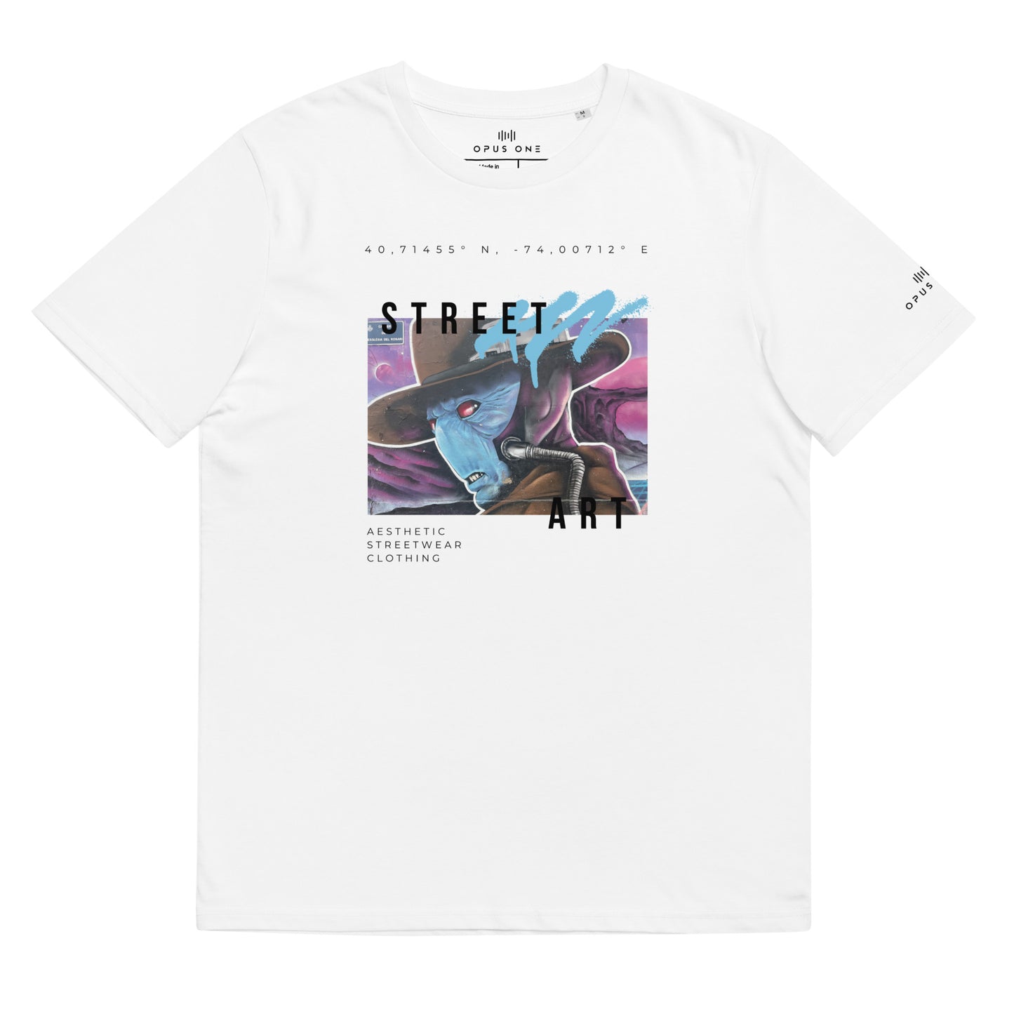 Street Art (Cad Bane) Unisex organic cotton t-shirt