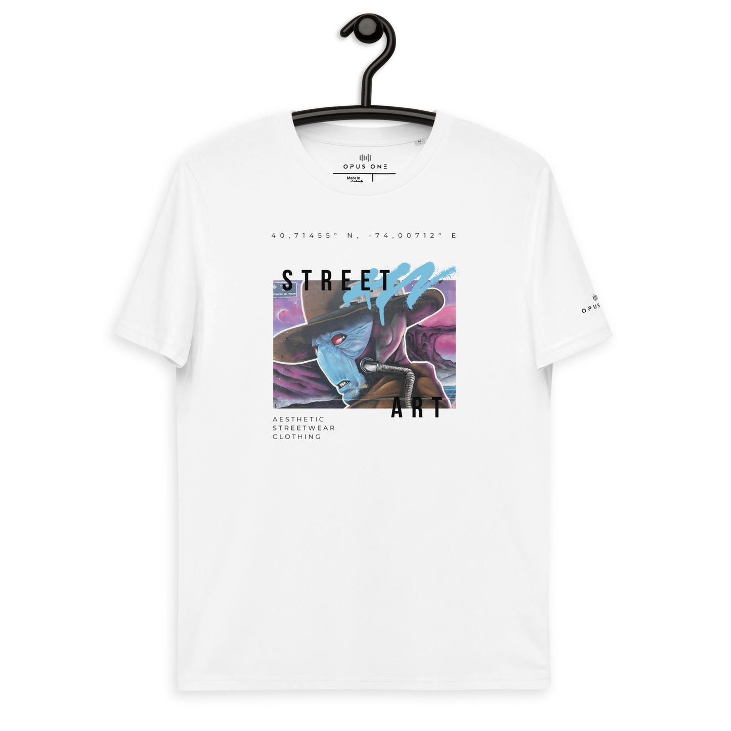 Street Art (Cad Bane) Unisex organic cotton t-shirt