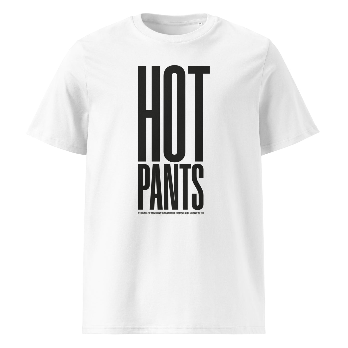Breaks (Hot Pants v1) Unisex organic cotton t-shirt (White)