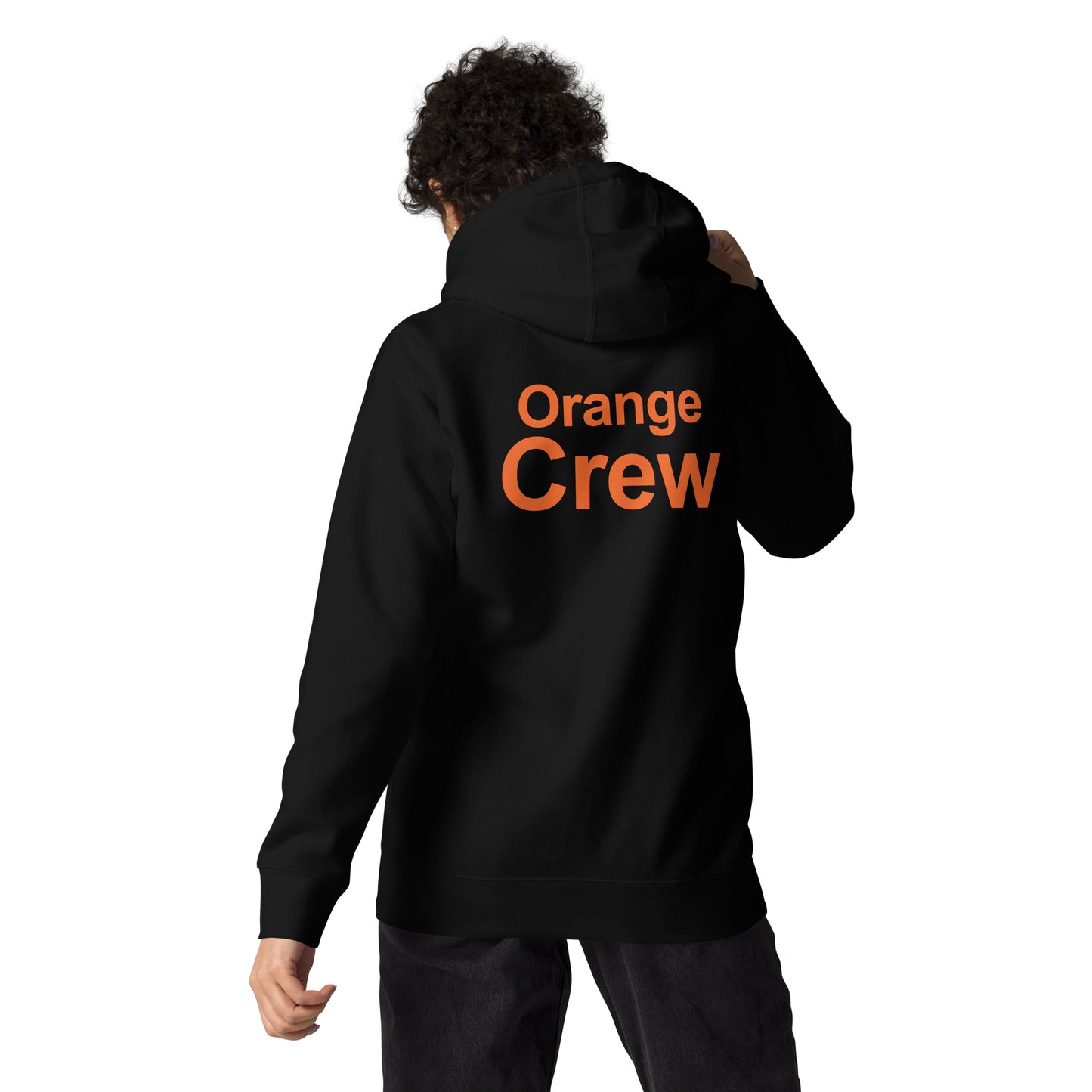 Orange Man Unisex Premium Hoodie