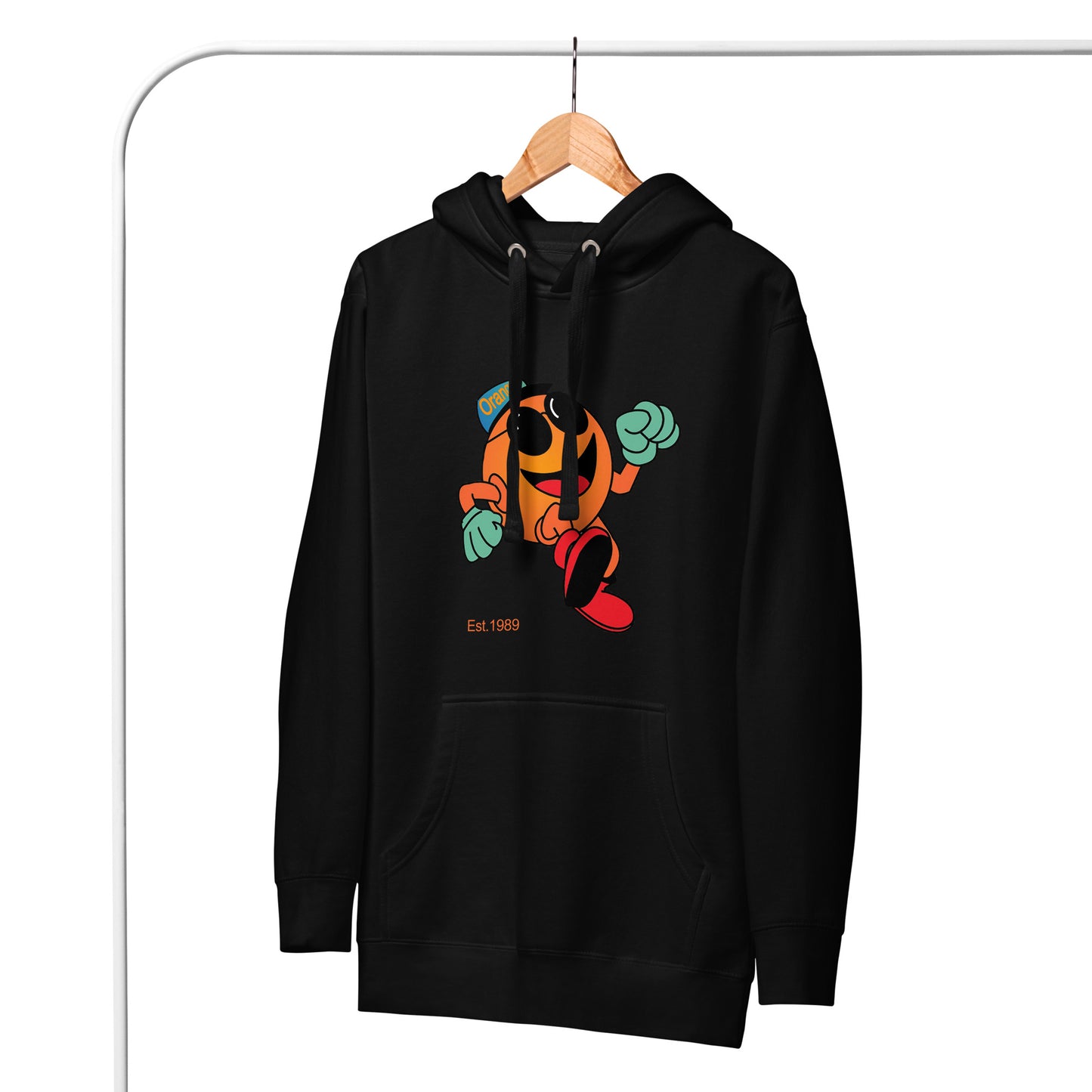 Orange Man Unisex Premium Hoodie