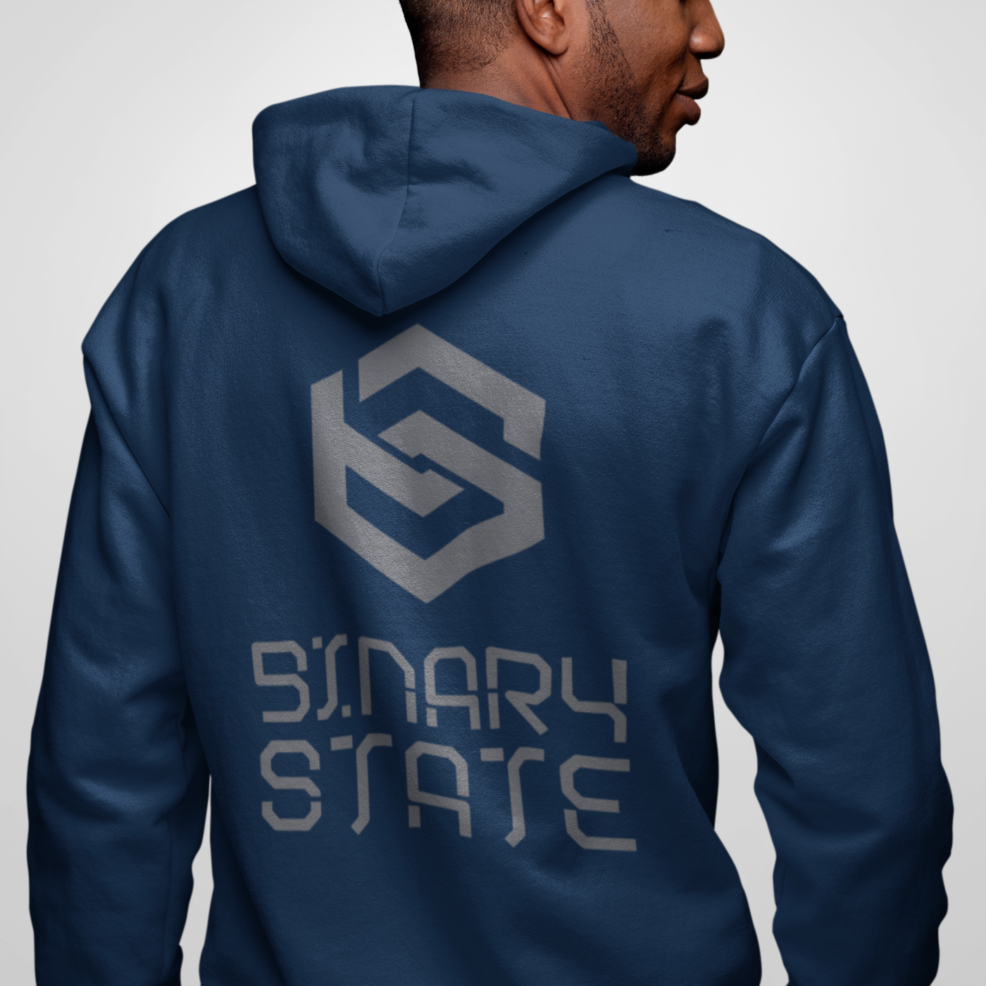 Binary State Unisex essential eco hoodie