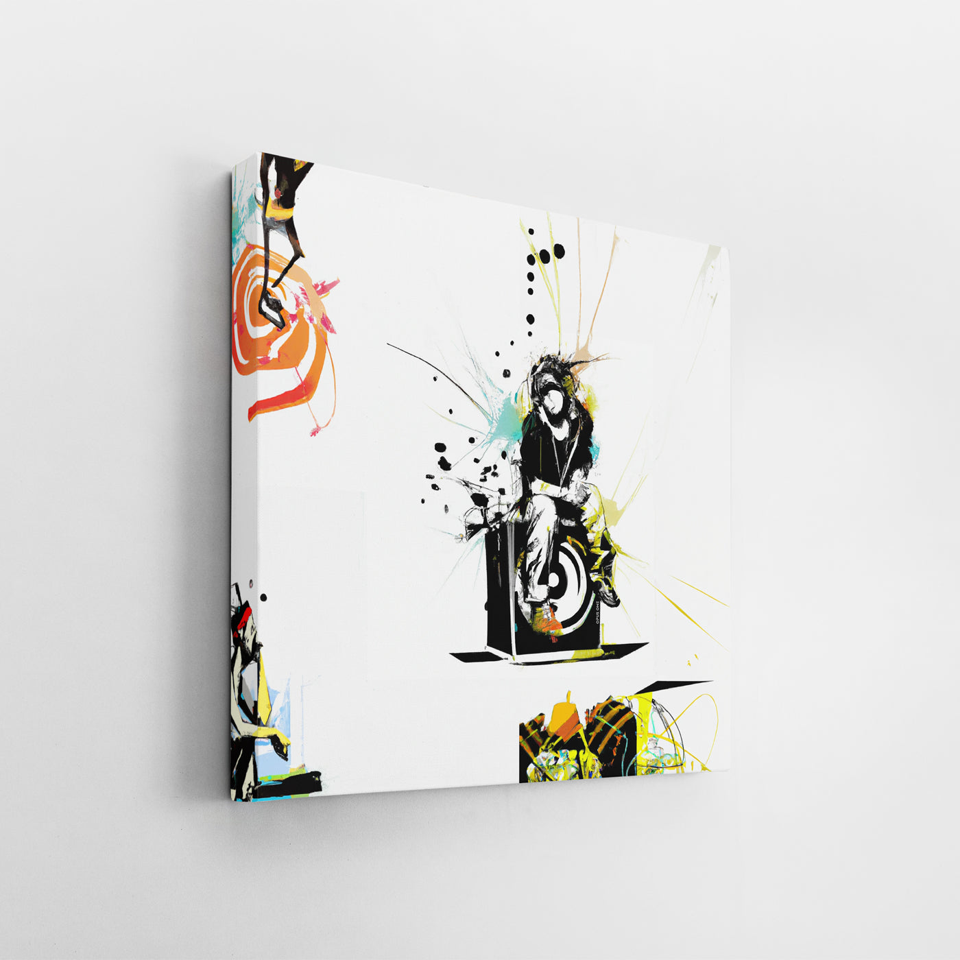 Boy on Speaker (v1) CANVAS