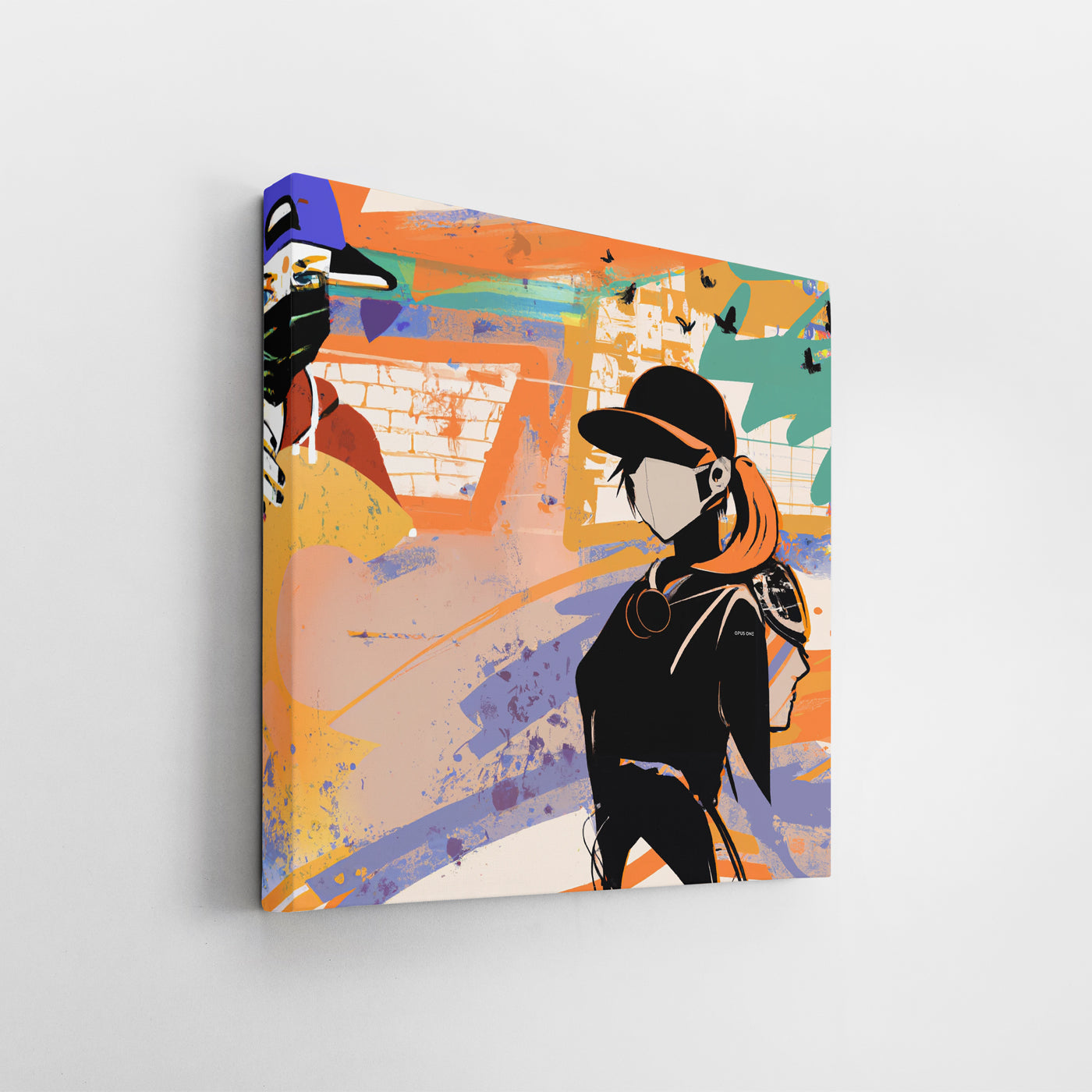 Girl in a Mask (v1) CANVAS