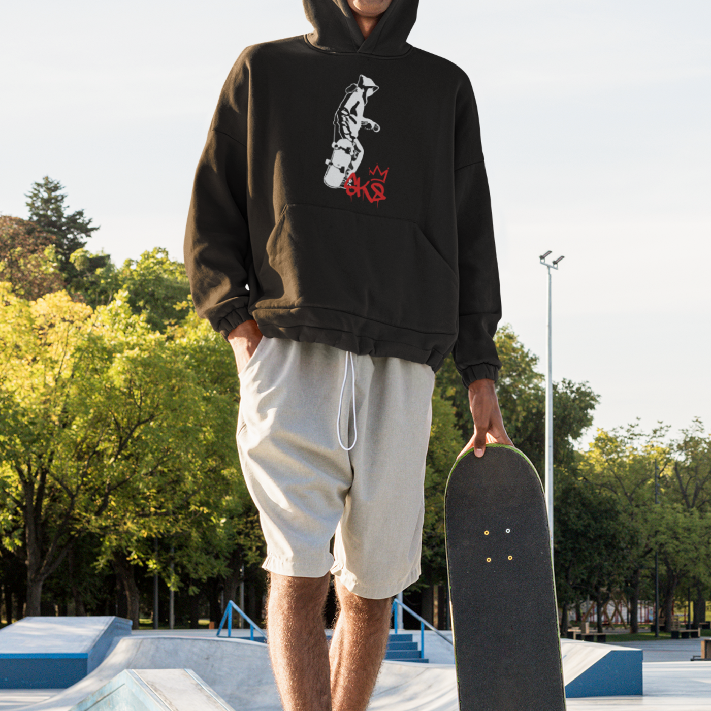 SK8 (v2) Unisex essential eco hoodie