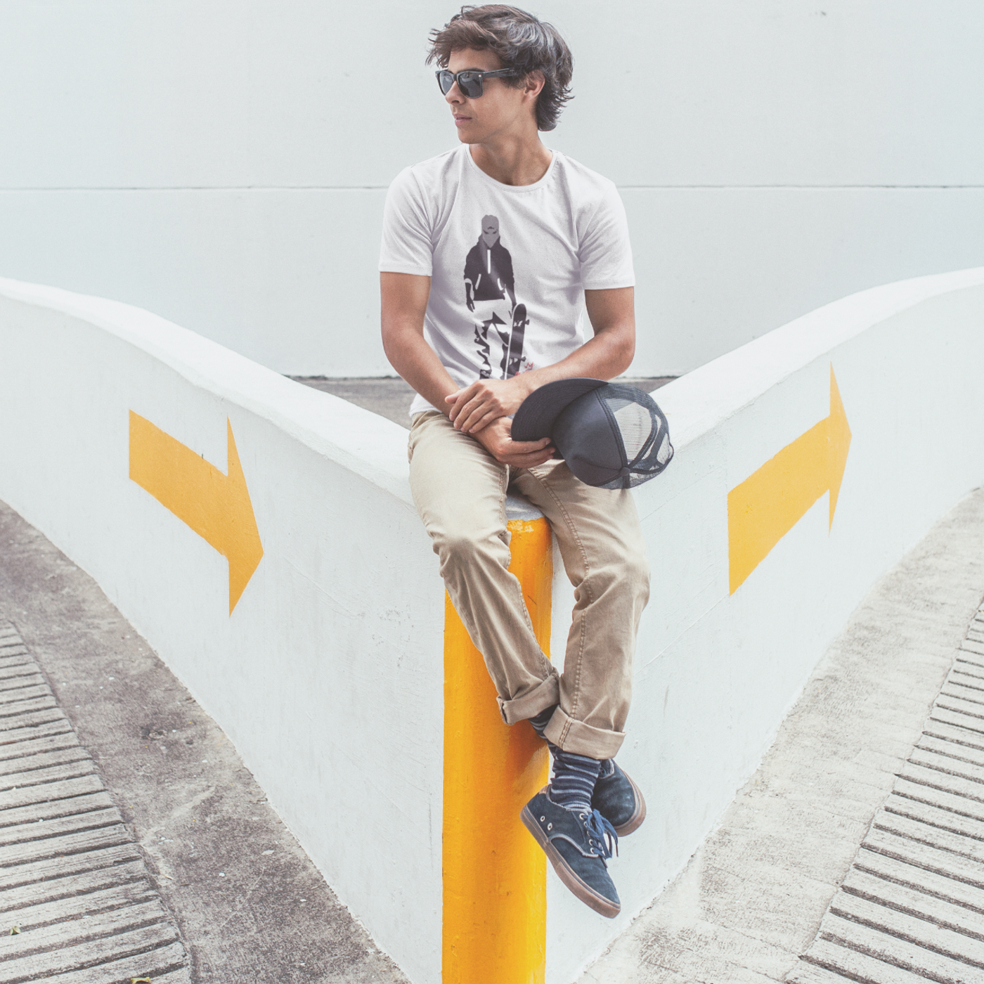 SK8 (v6) Unisex organic cotton t-shirt