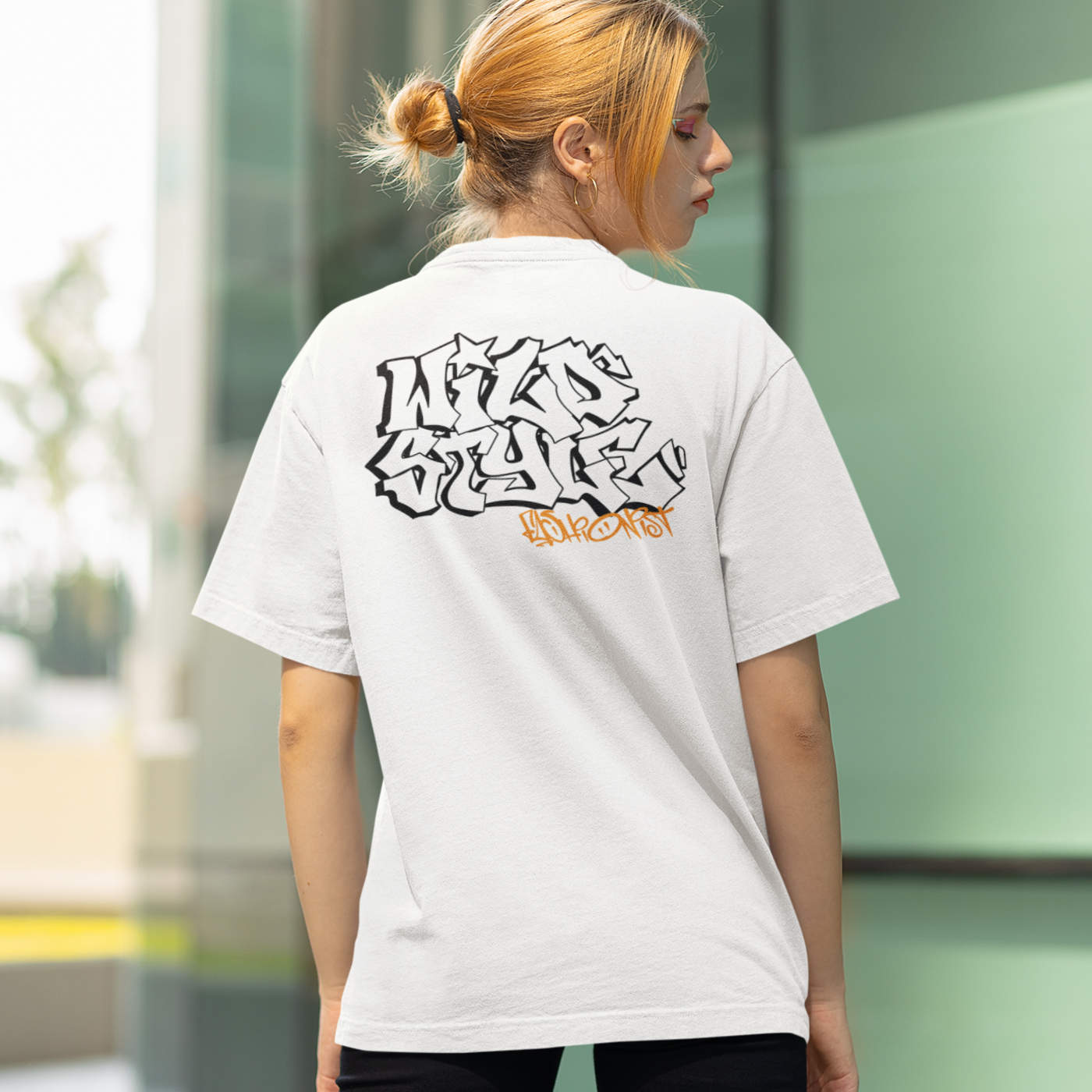 WSF (v4) Unisex organic cotton t-shirt (Black Text)