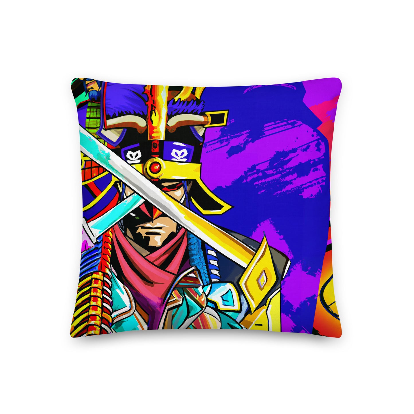 Sam Urai (v1) Premium Pillow