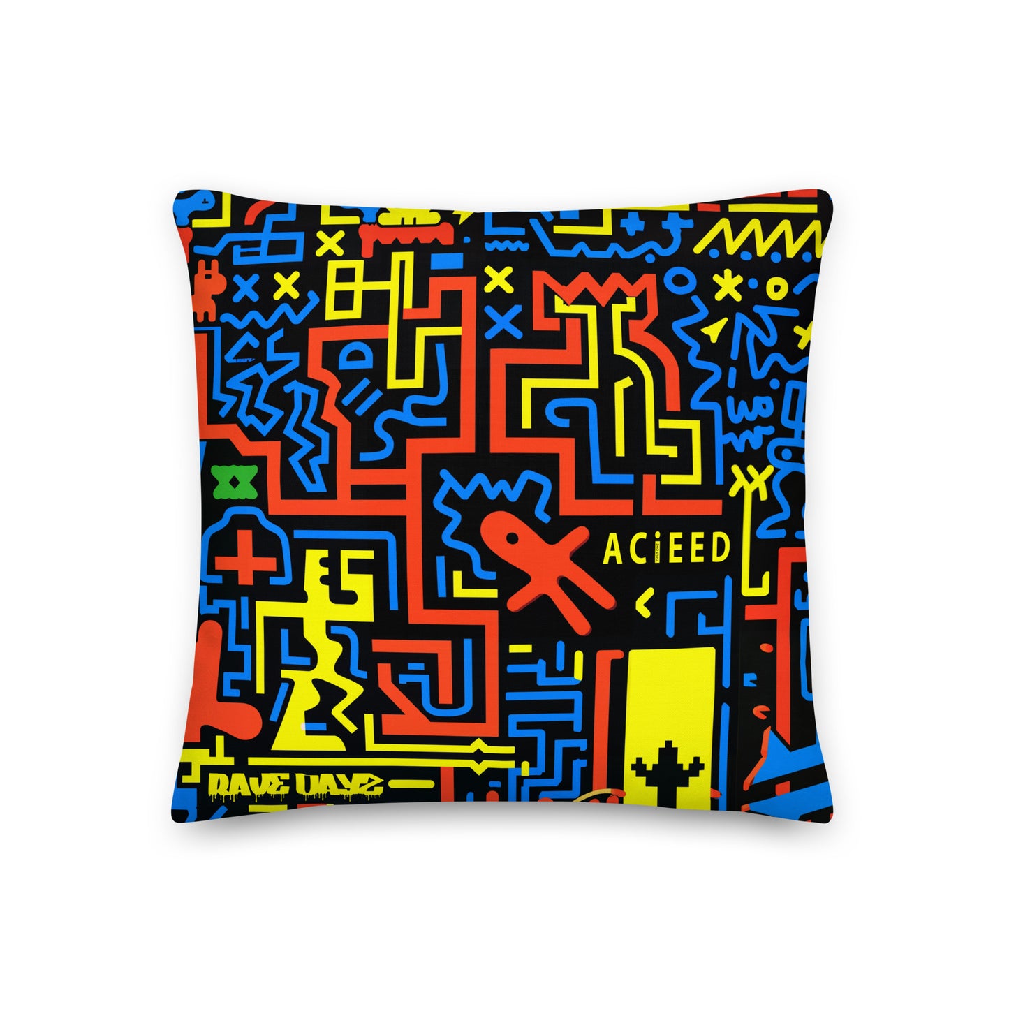 Rave Dayz (v7) Premium Pillow