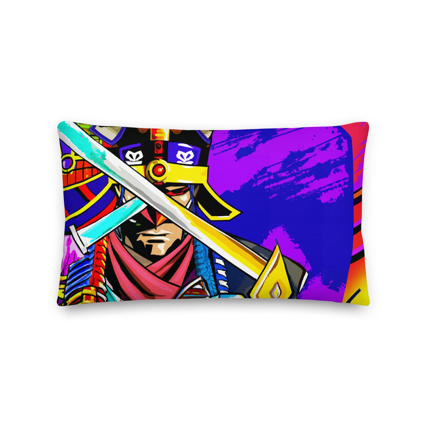 Sam Urai (v1) Premium Pillow