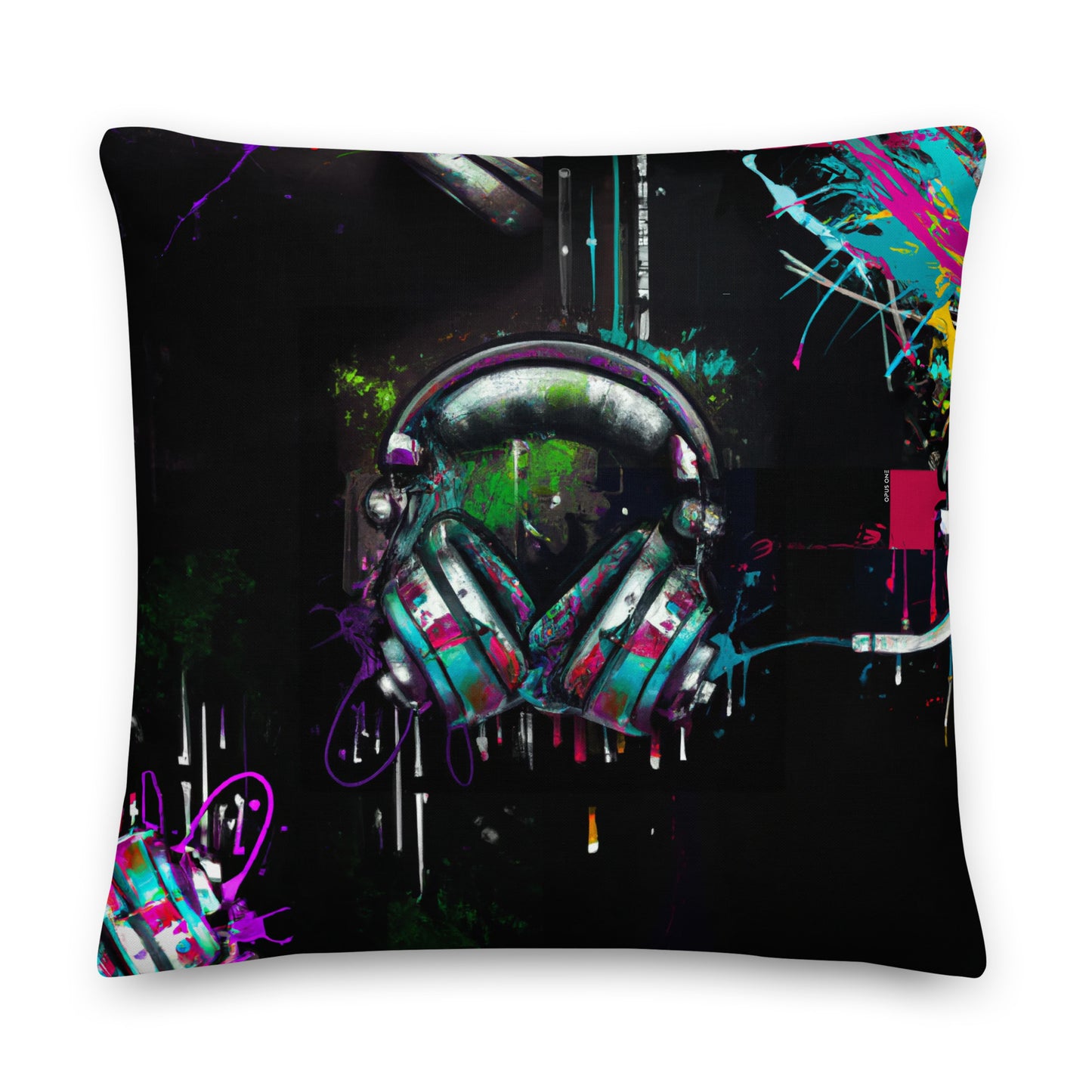 Headphones (v1) Premium Pillow