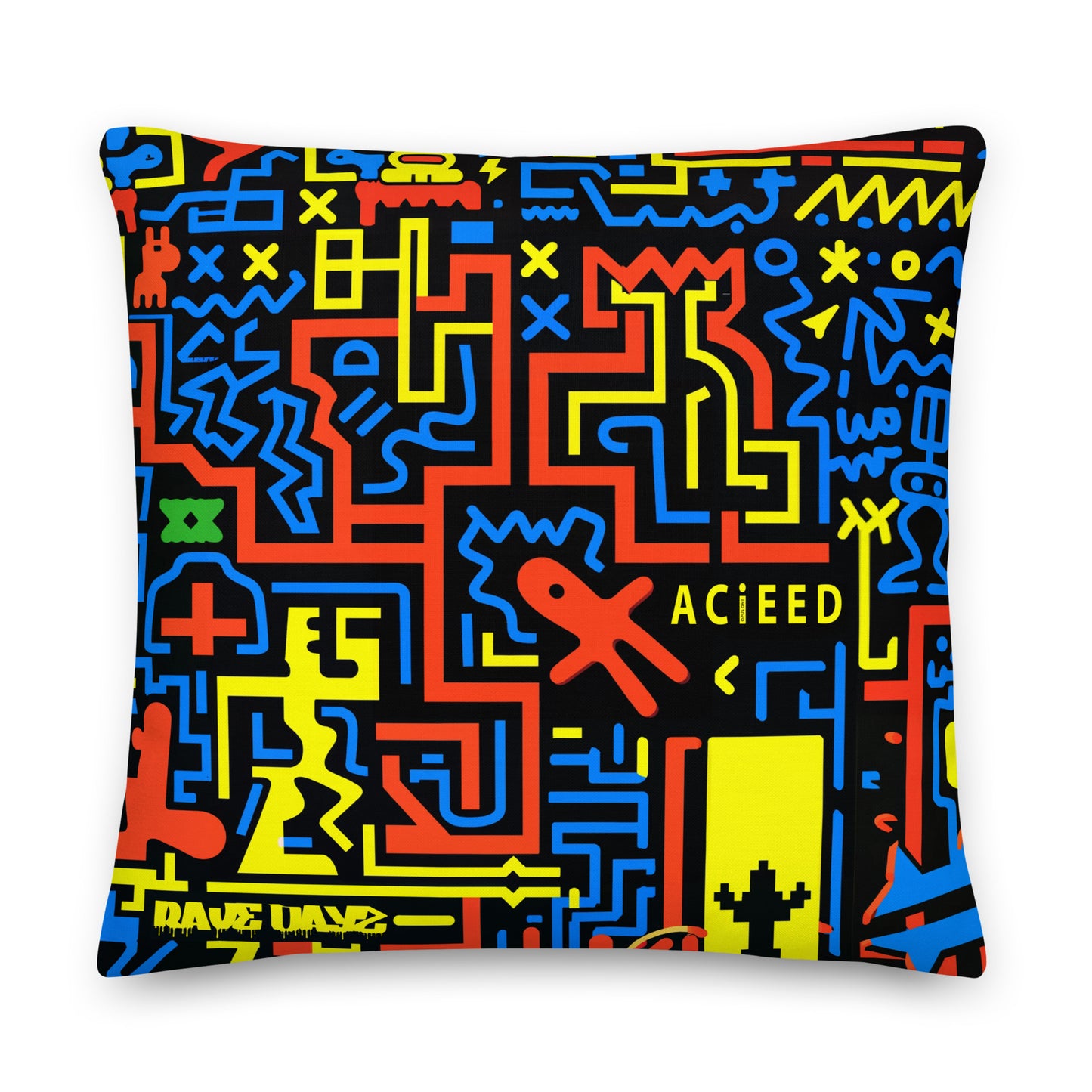 Rave Dayz (v7) Premium Pillow