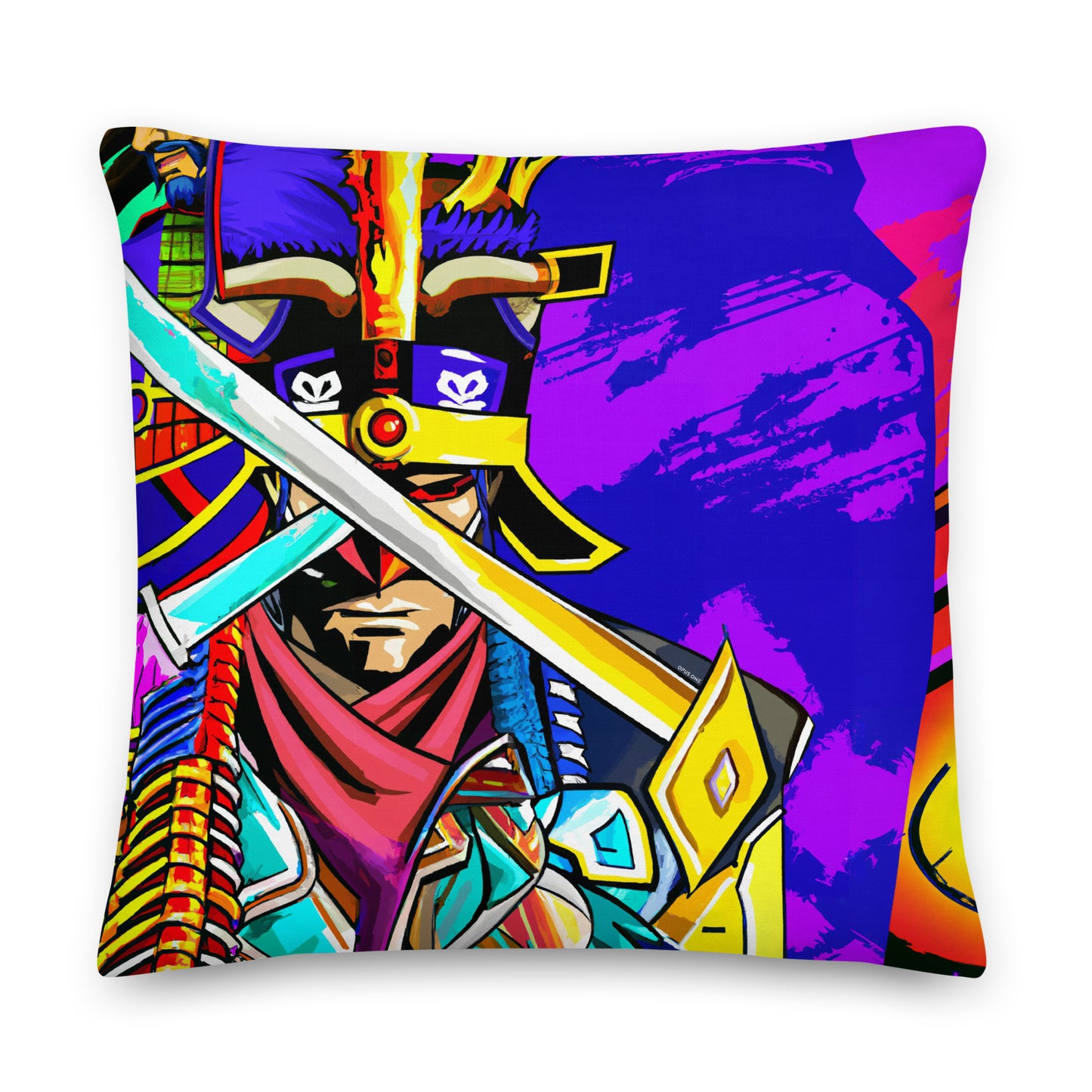 Sam Urai (v1) Premium Pillow