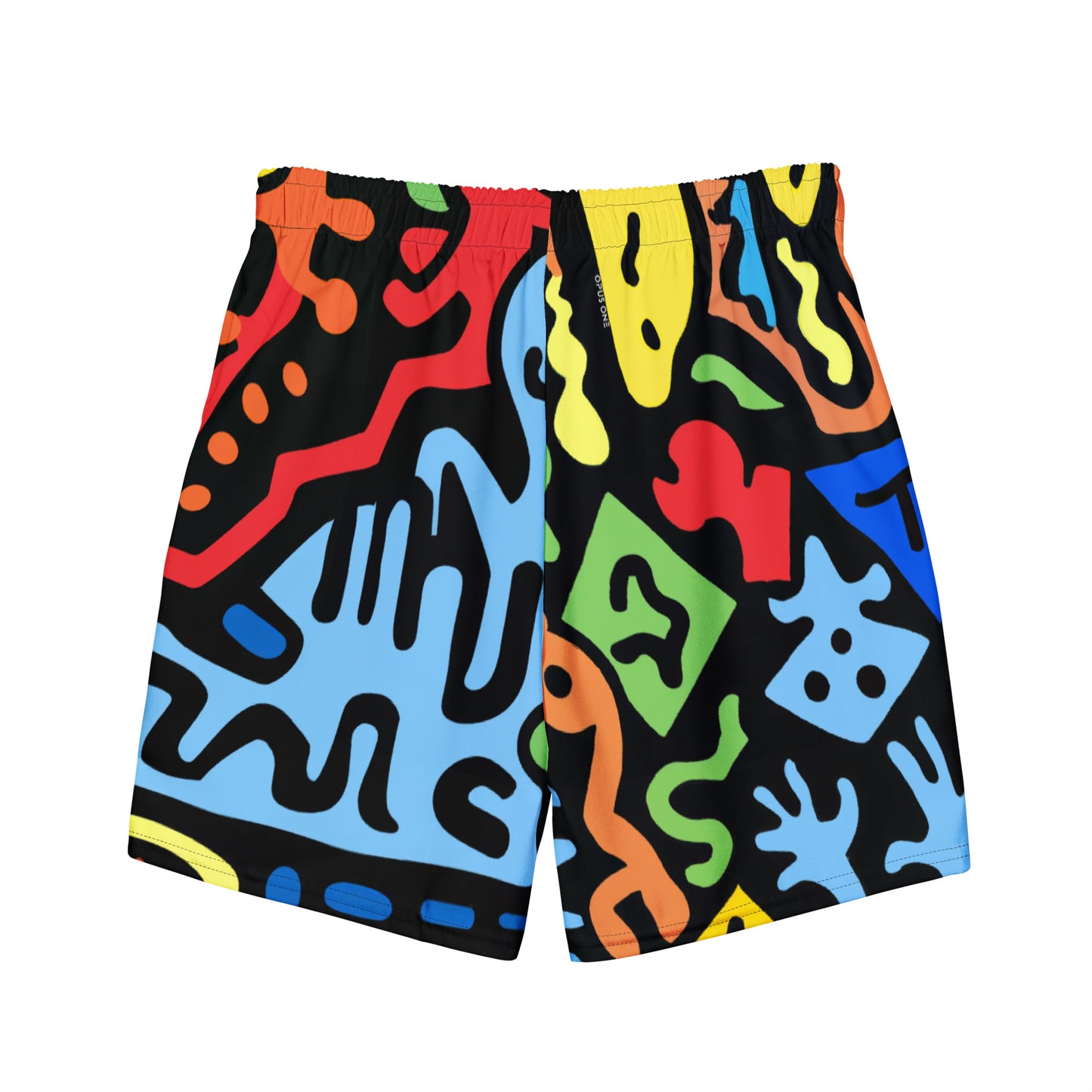 Rave Dayz (v2) Print Recycled Swim Trunks