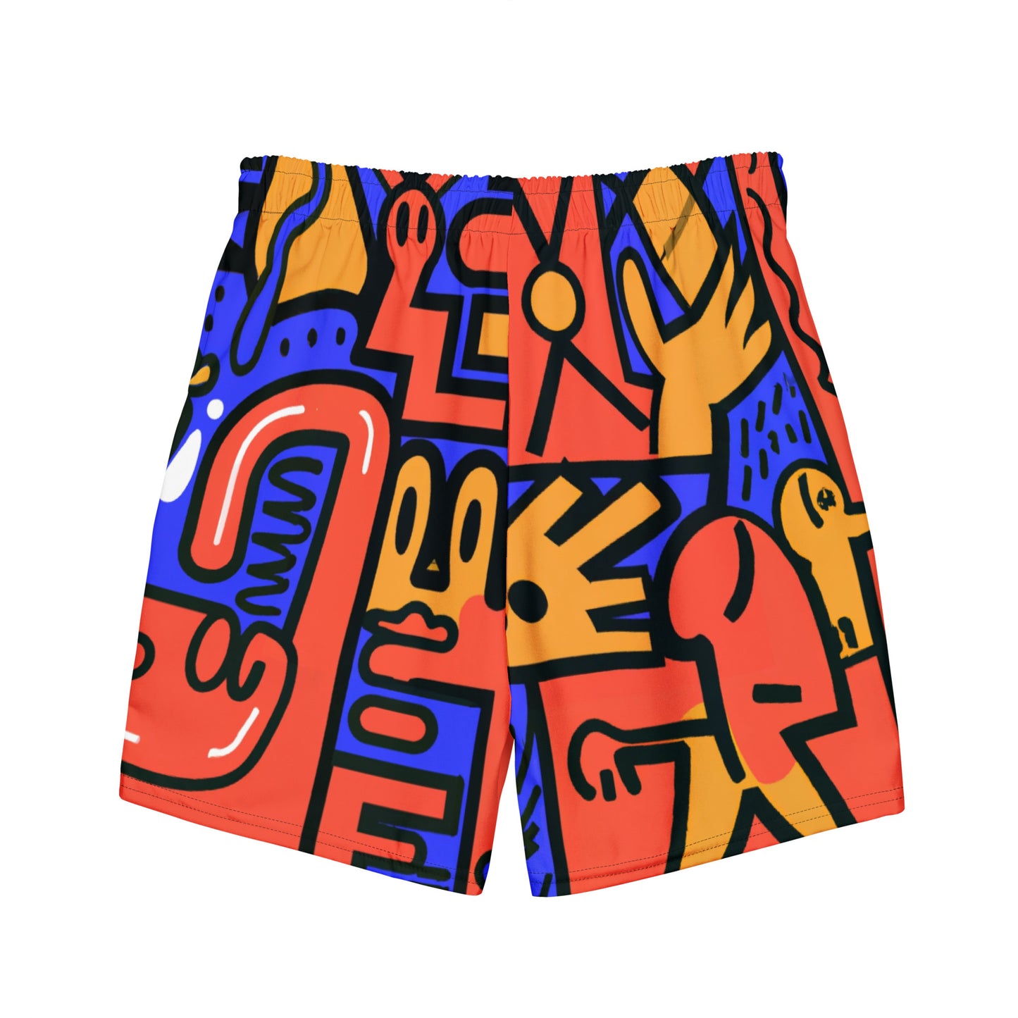 Rave Dayz (v3) Print Recycled Swim Trunks
