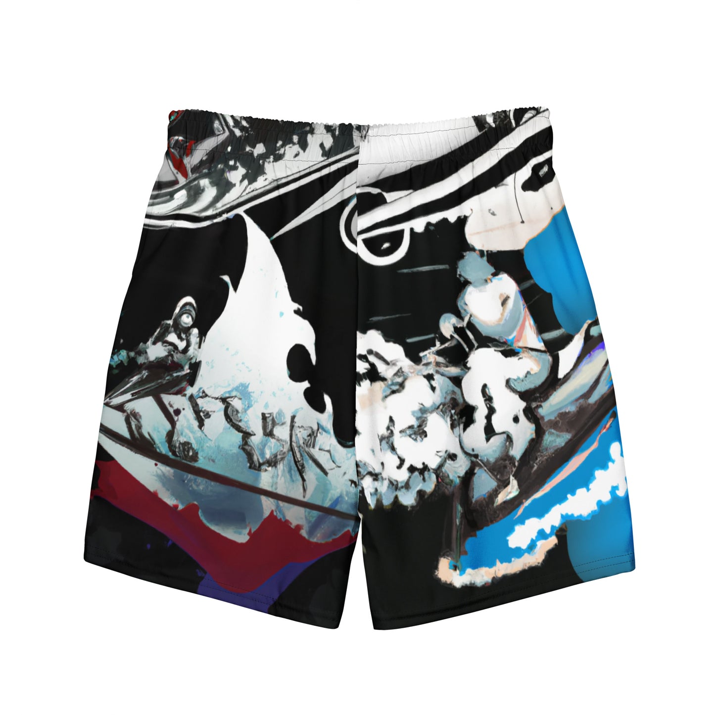 5ive Alive (Ltd Ed Jet Ski) Print Recycled Swim Trunks