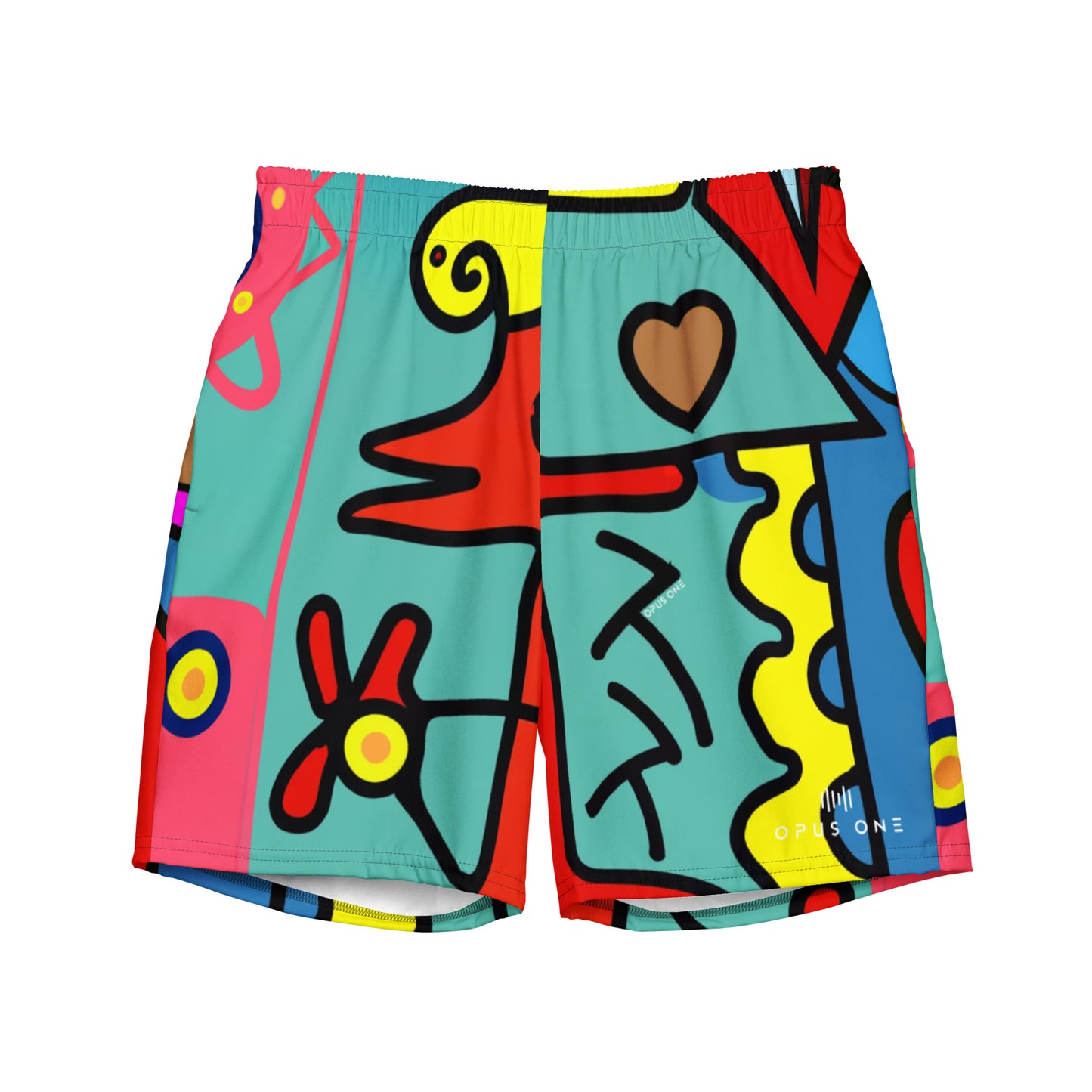 Rave Dayz (v1) Print Recycled Swim Trunks