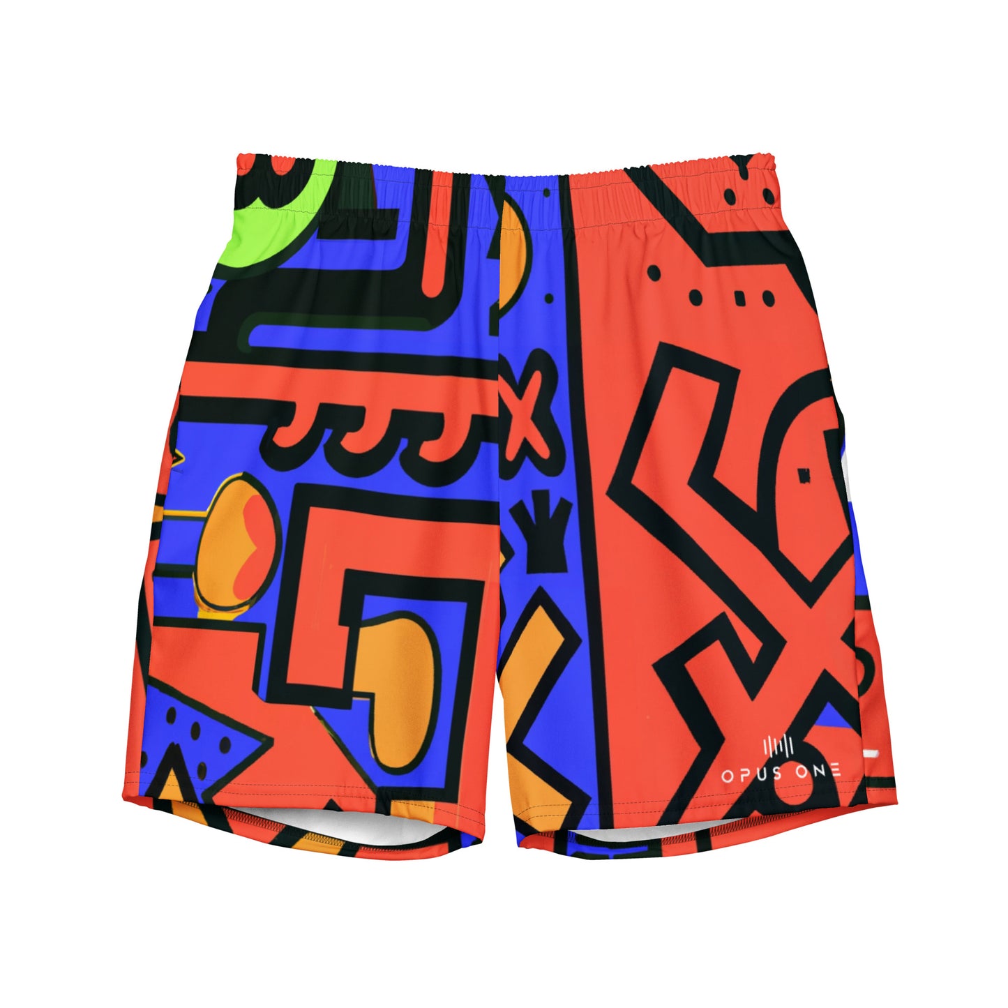 Rave Dayz (v3) Print Recycled Swim Trunks
