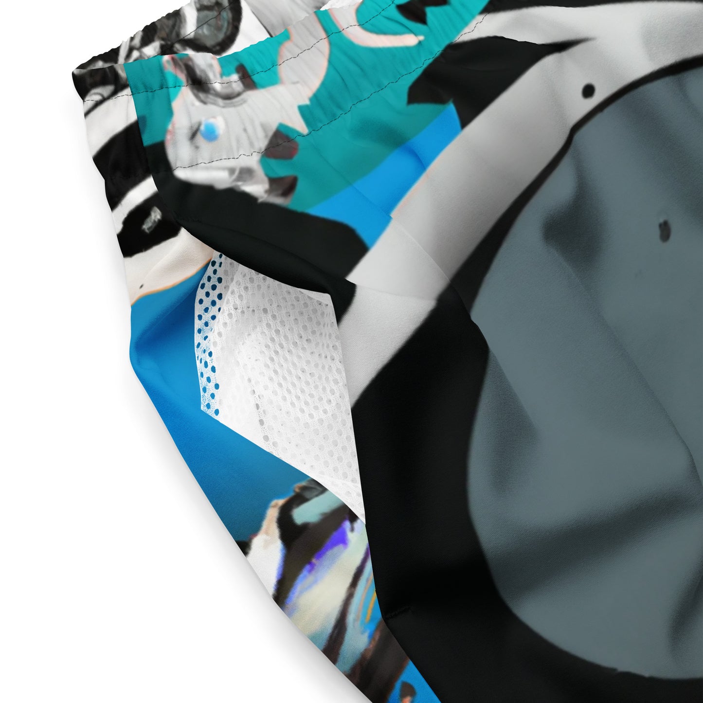 5ive Alive (Ltd Ed Jet Ski) Print Recycled Swim Trunks