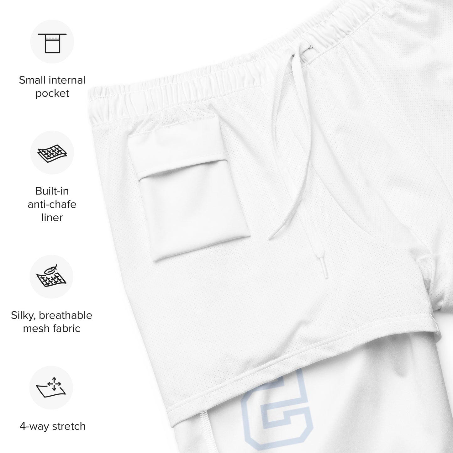 Five Alive (Blue 5) Recycled Swim Trunks