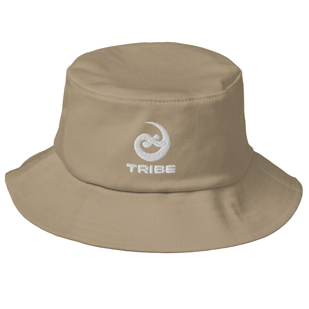 Tribe (v2 White) Old School Bucket Hat