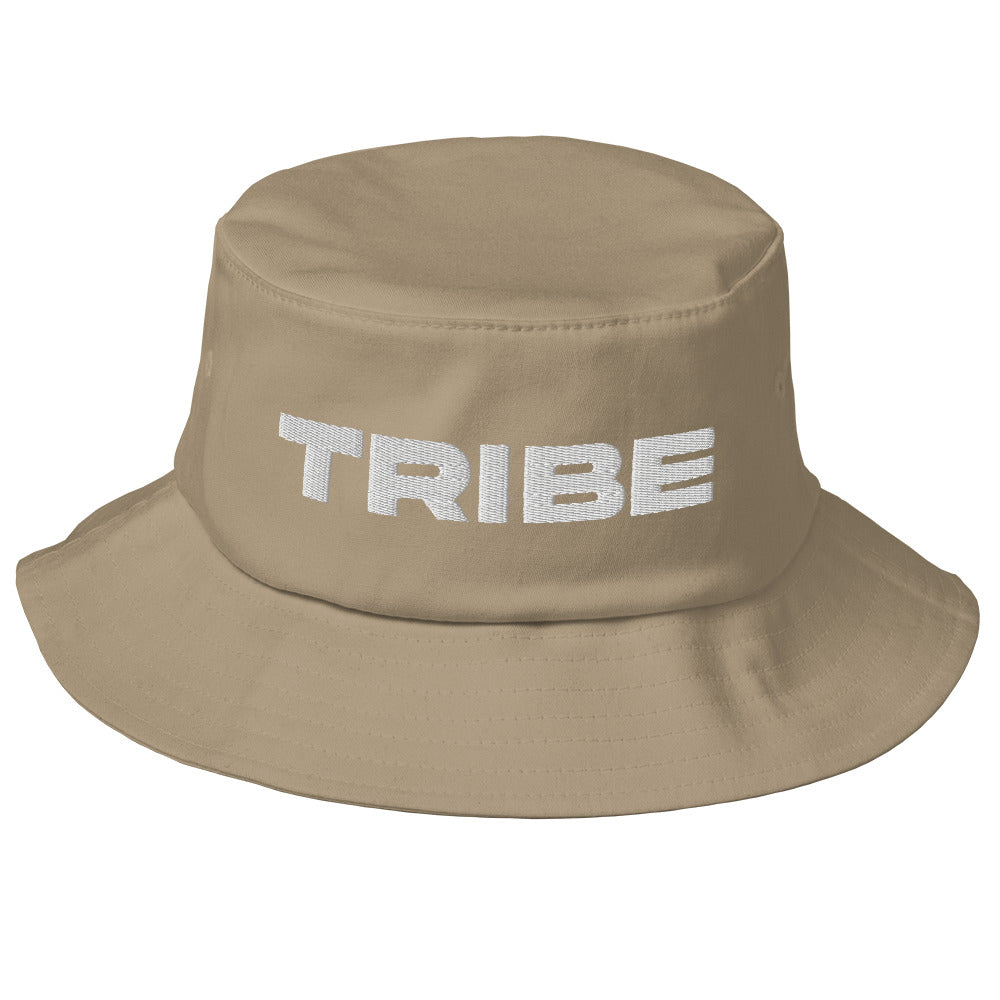 Tribe (v1 White) Old School Bucket Hat