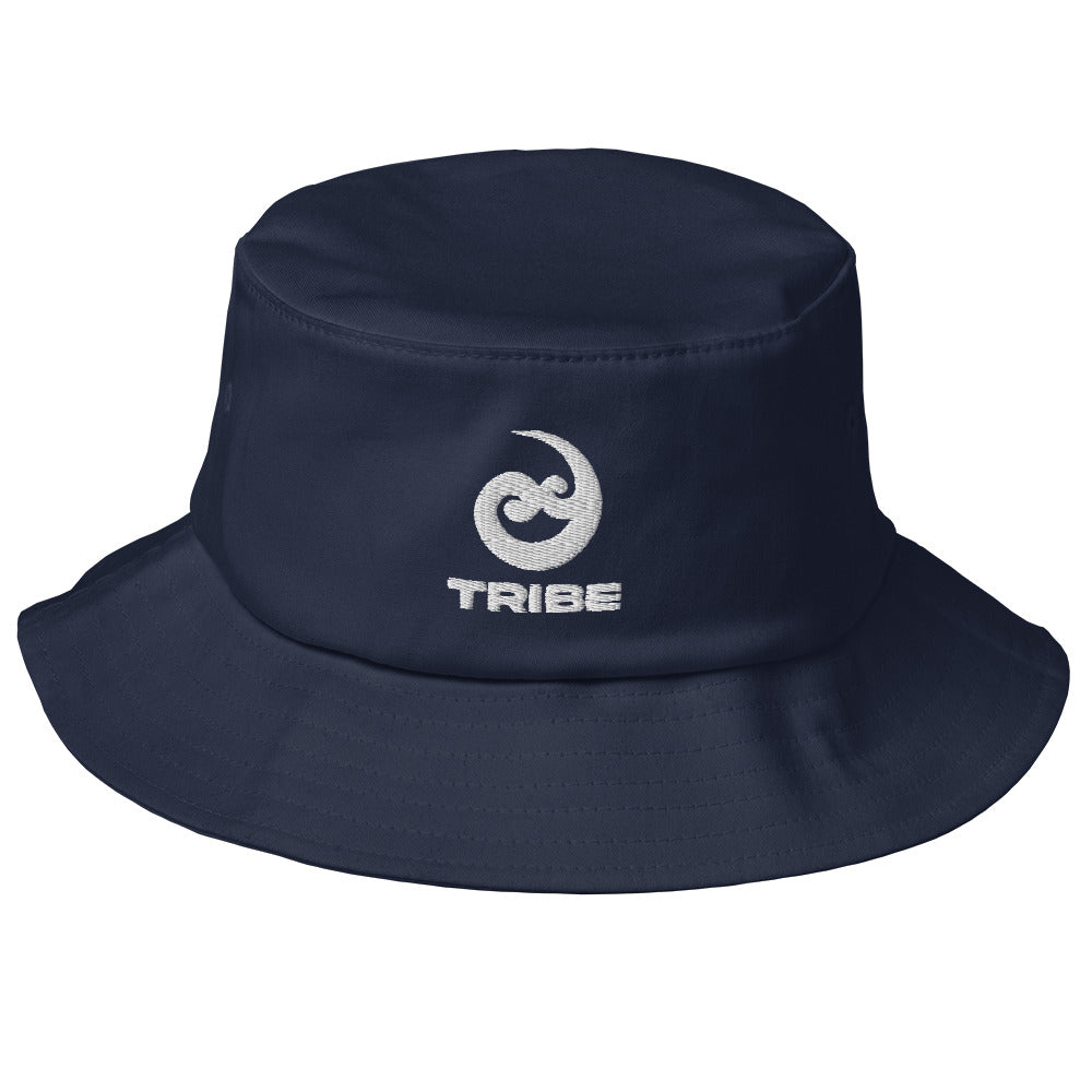 Tribe (v2 White) Old School Bucket Hat