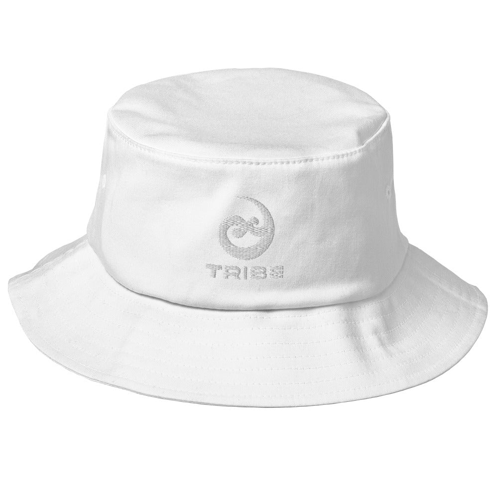 Tribe (v2 White) Old School Bucket Hat