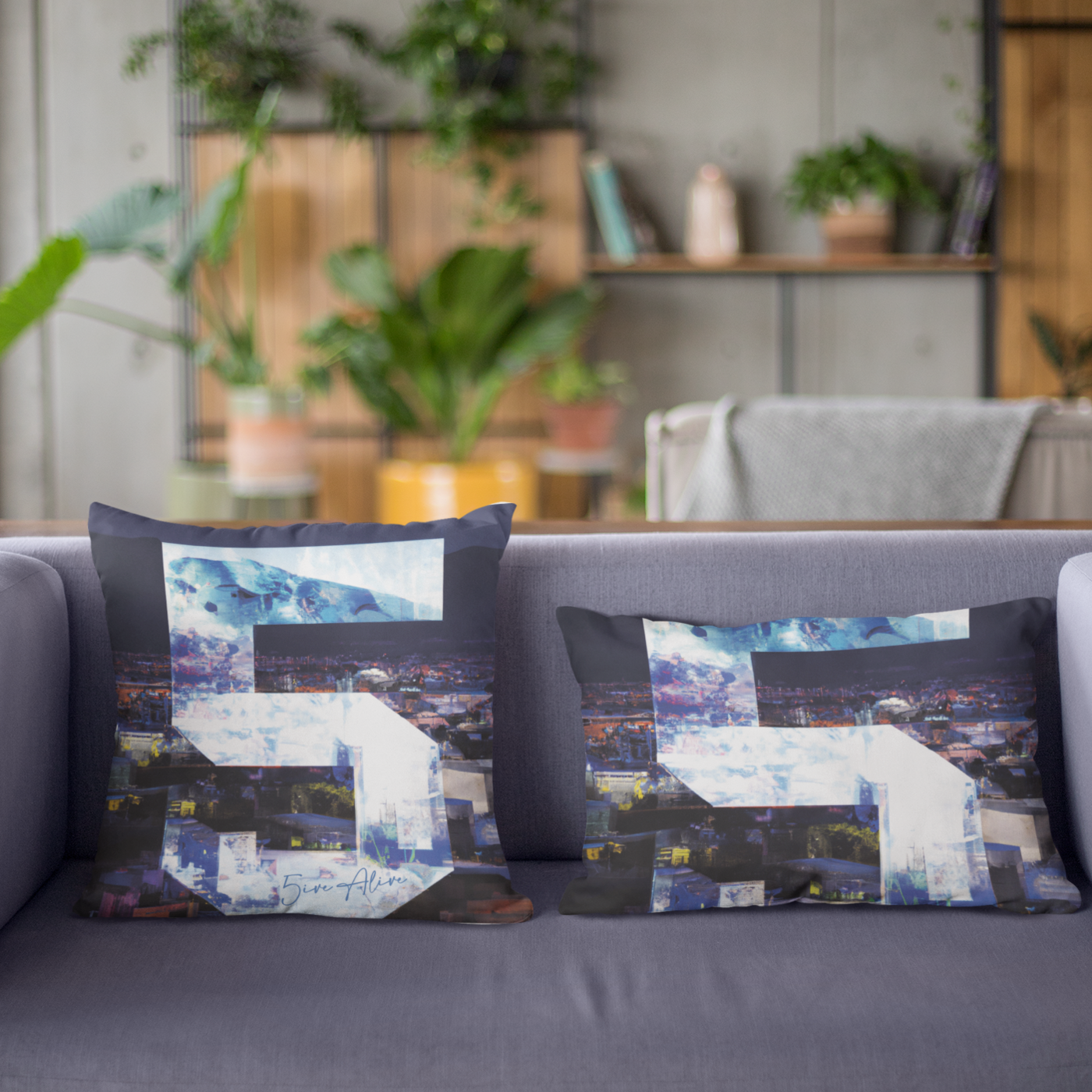 5ive Alive (v1) Premium Pillow