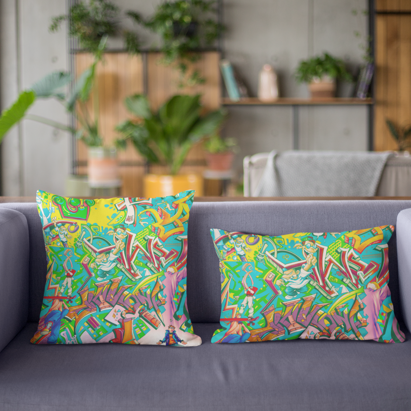 Rave Dayz (v4) Premium Pillow