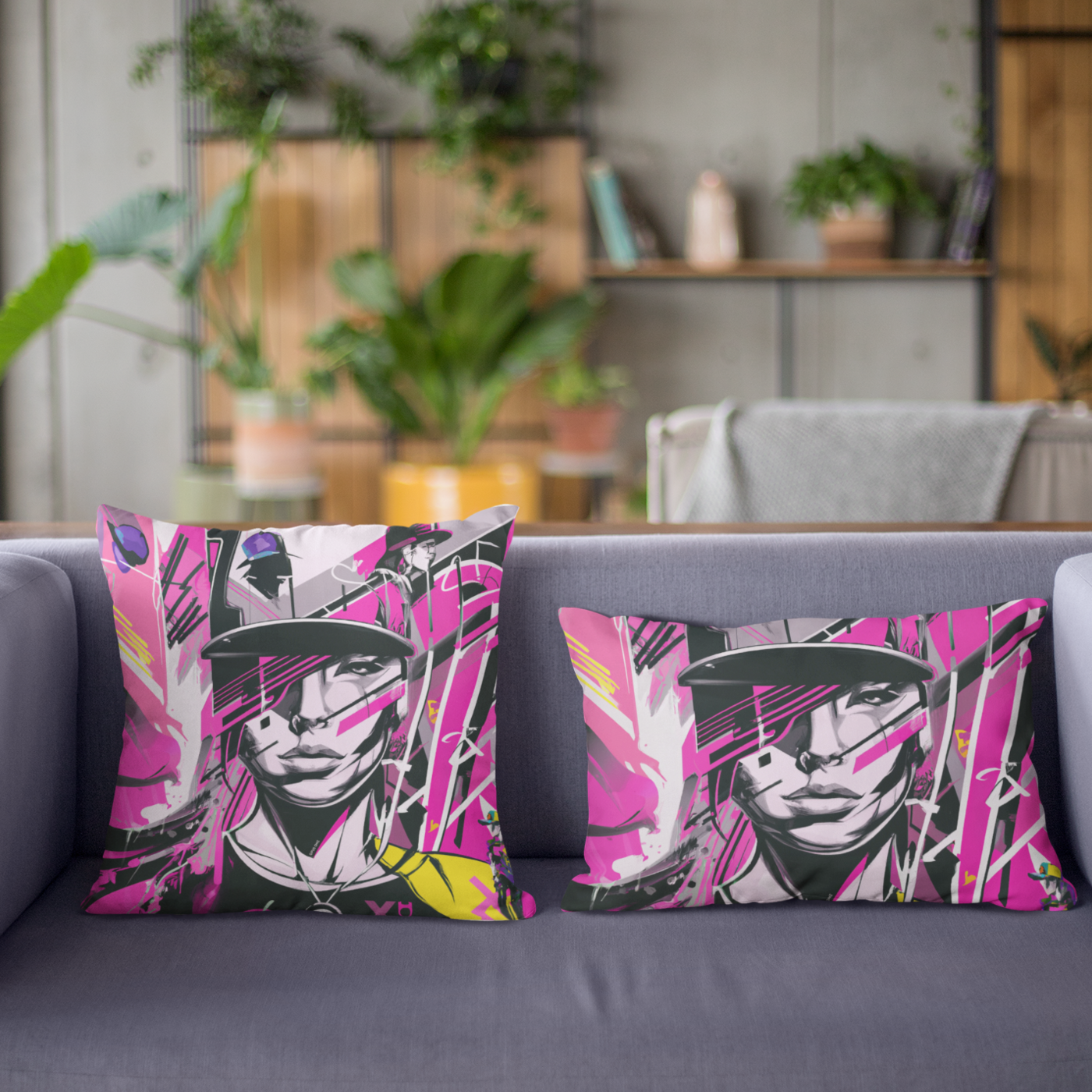B-Girl (v9) Premium Pillow