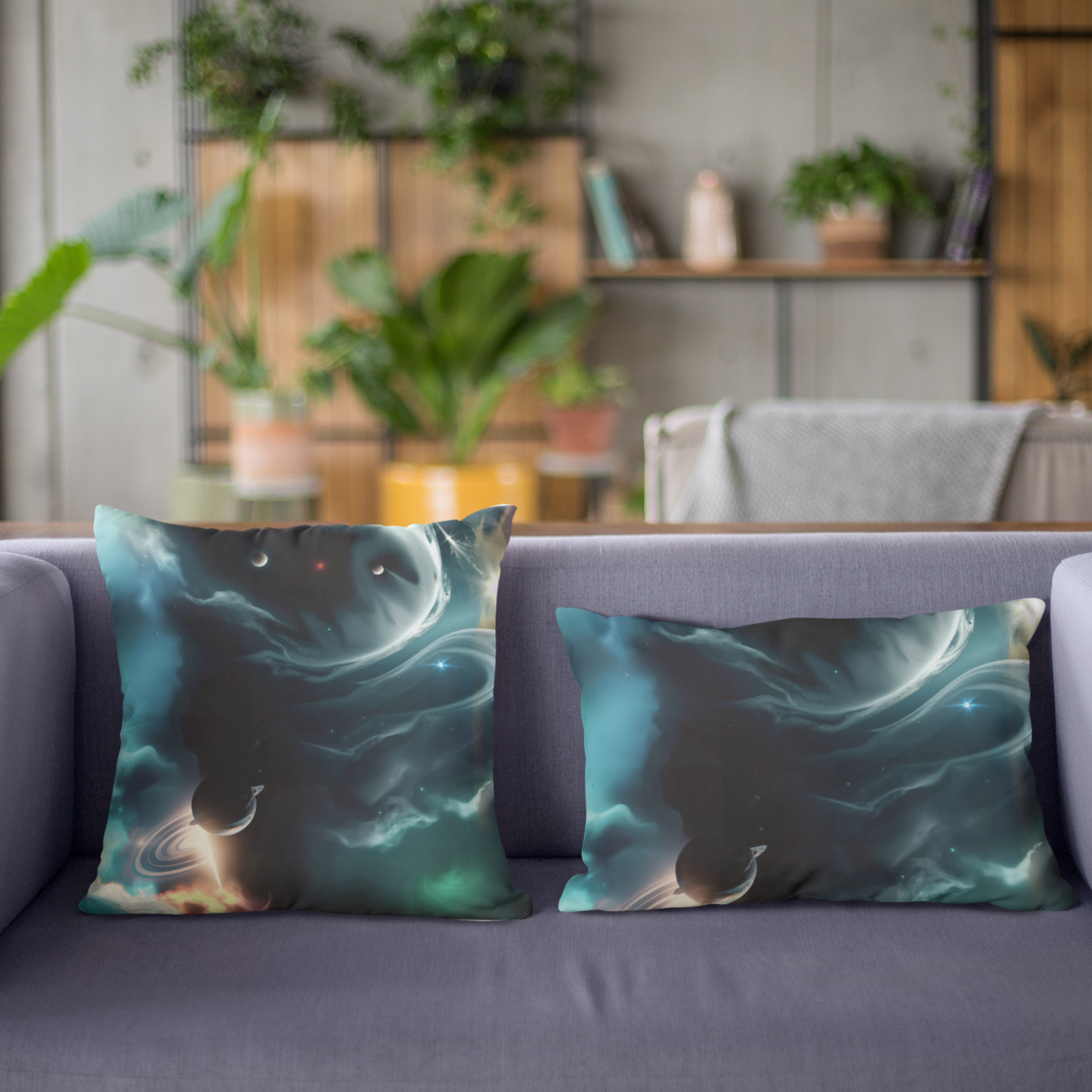 The Outer Rim (v1) Premium Pillow