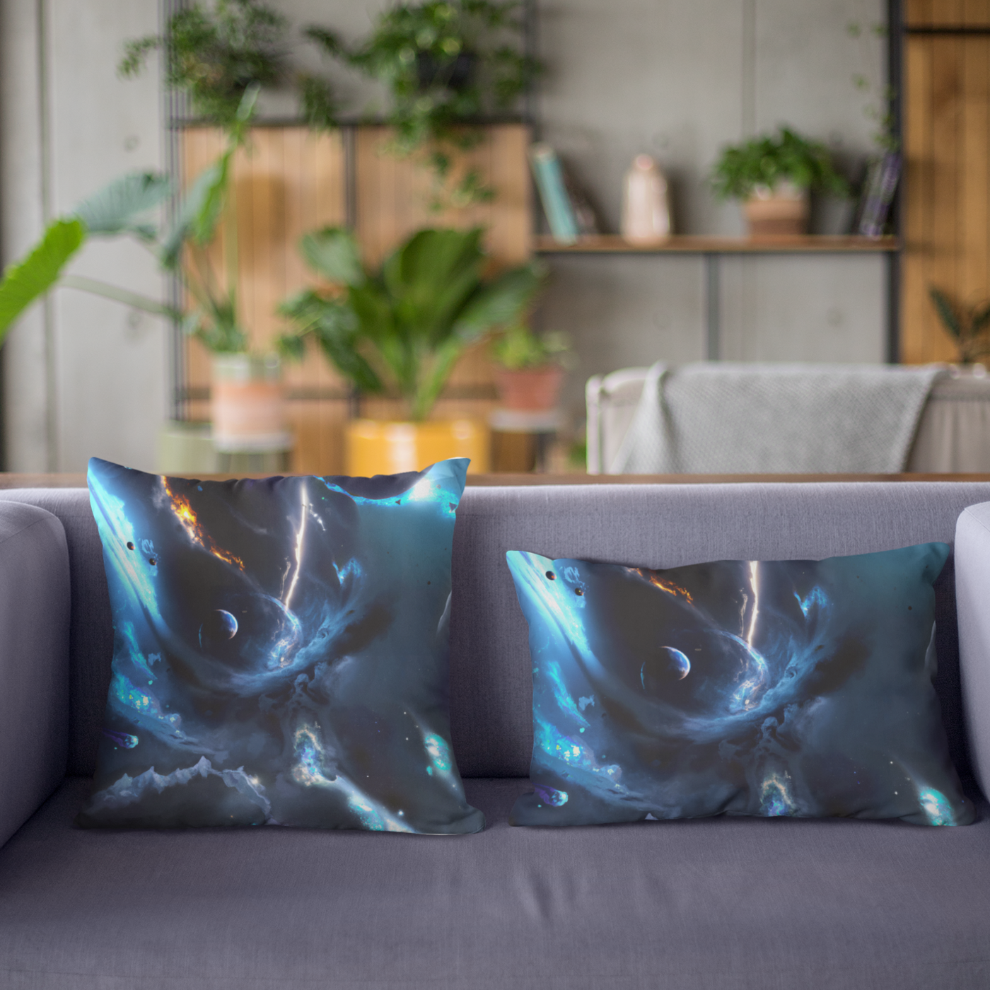 The Outer Rim (v2) Premium Pillow