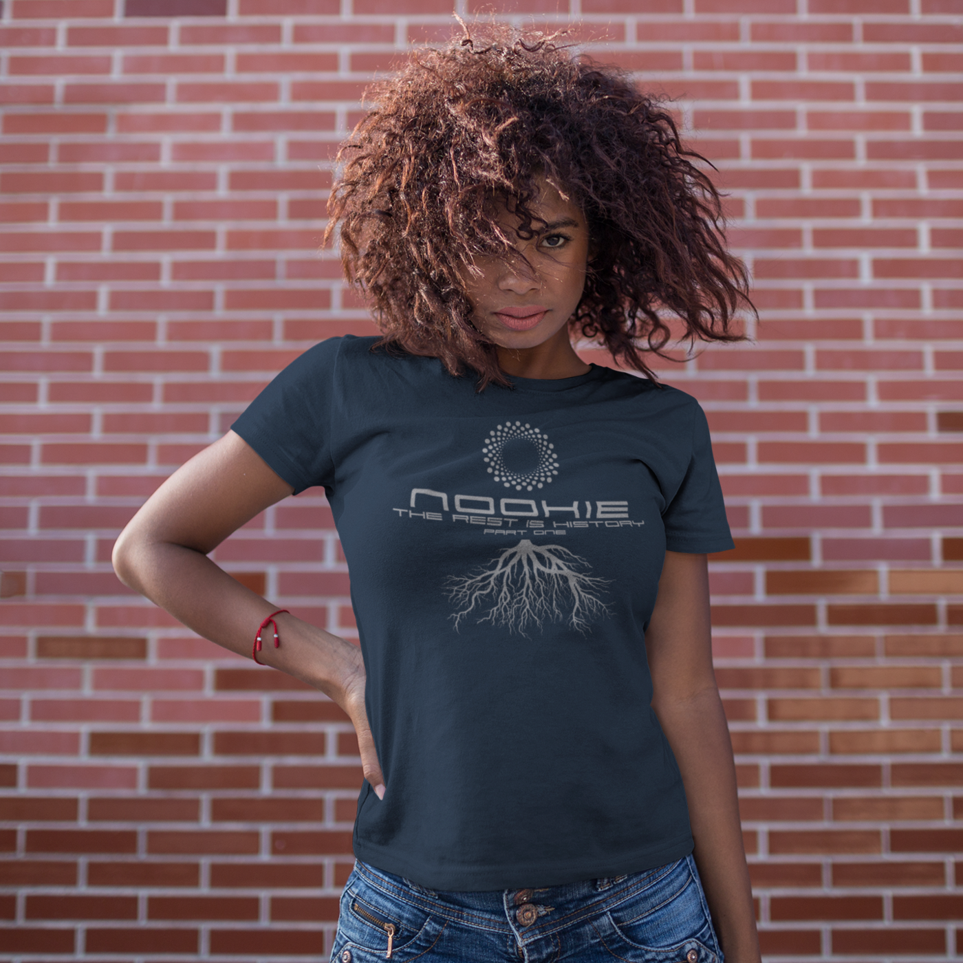 Nookie (TRiH Part 1) Unisex organic cotton t-shirt MAIN FRONT PRINT