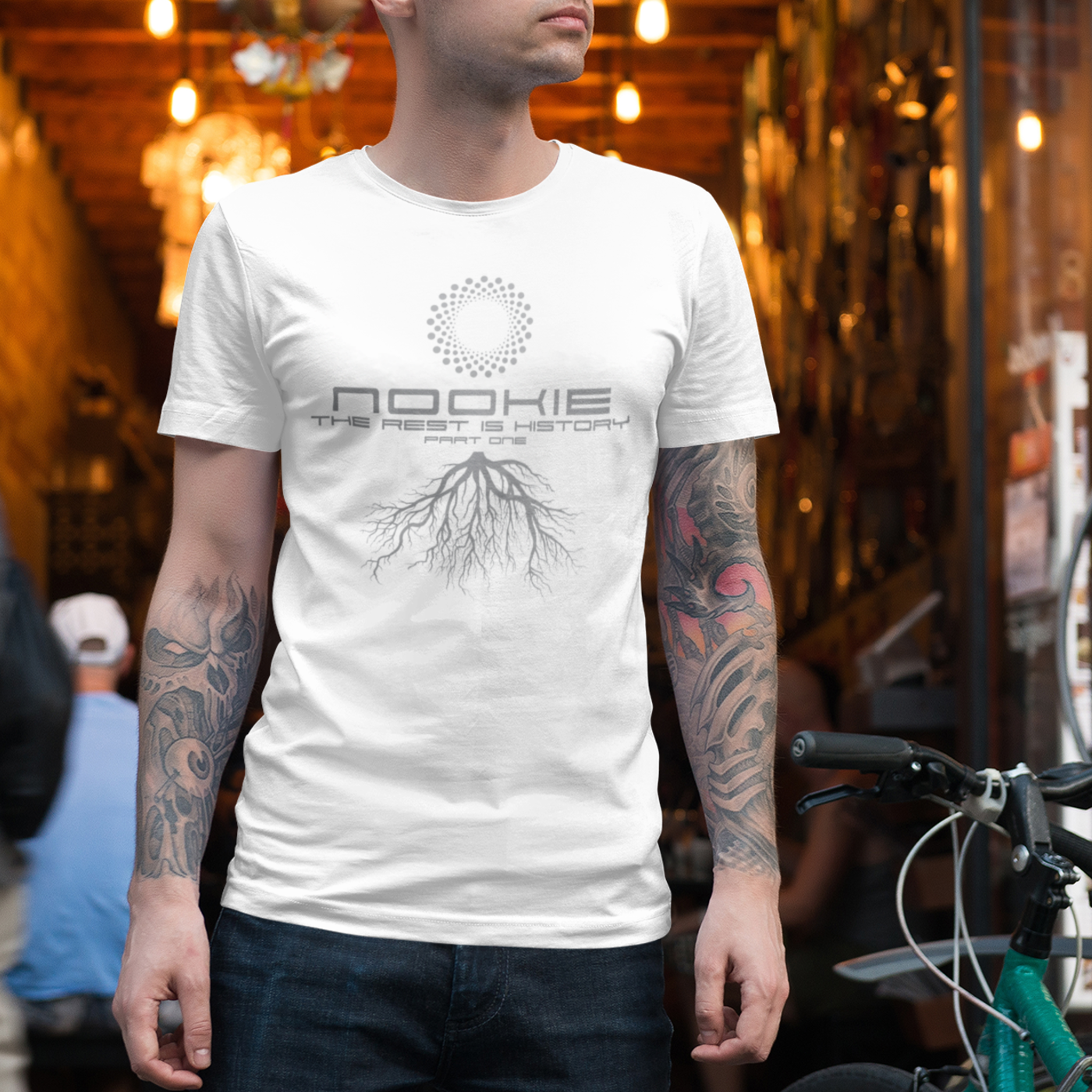 Nookie (TRiH Part 1) Unisex organic cotton t-shirt MAIN FRONT PRINT
