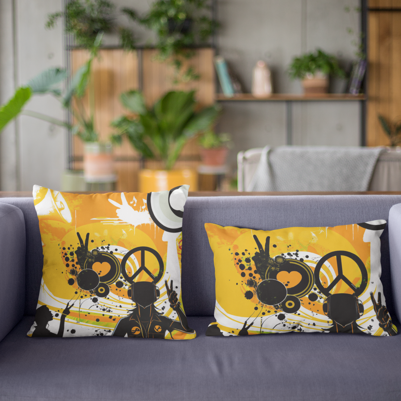 Peace (v2) Premium Pillow